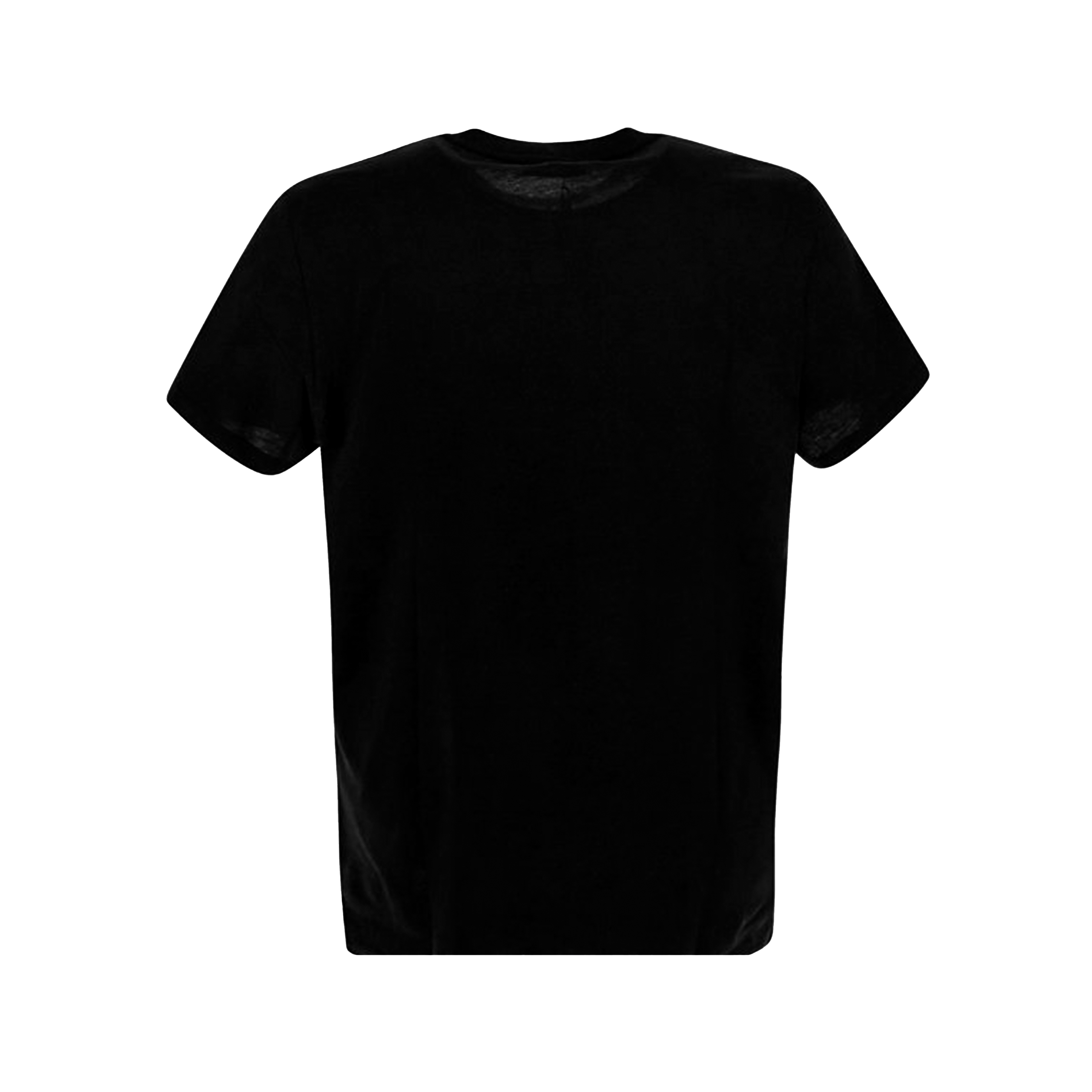 Camiseta Negra Balmain Flock & Foil