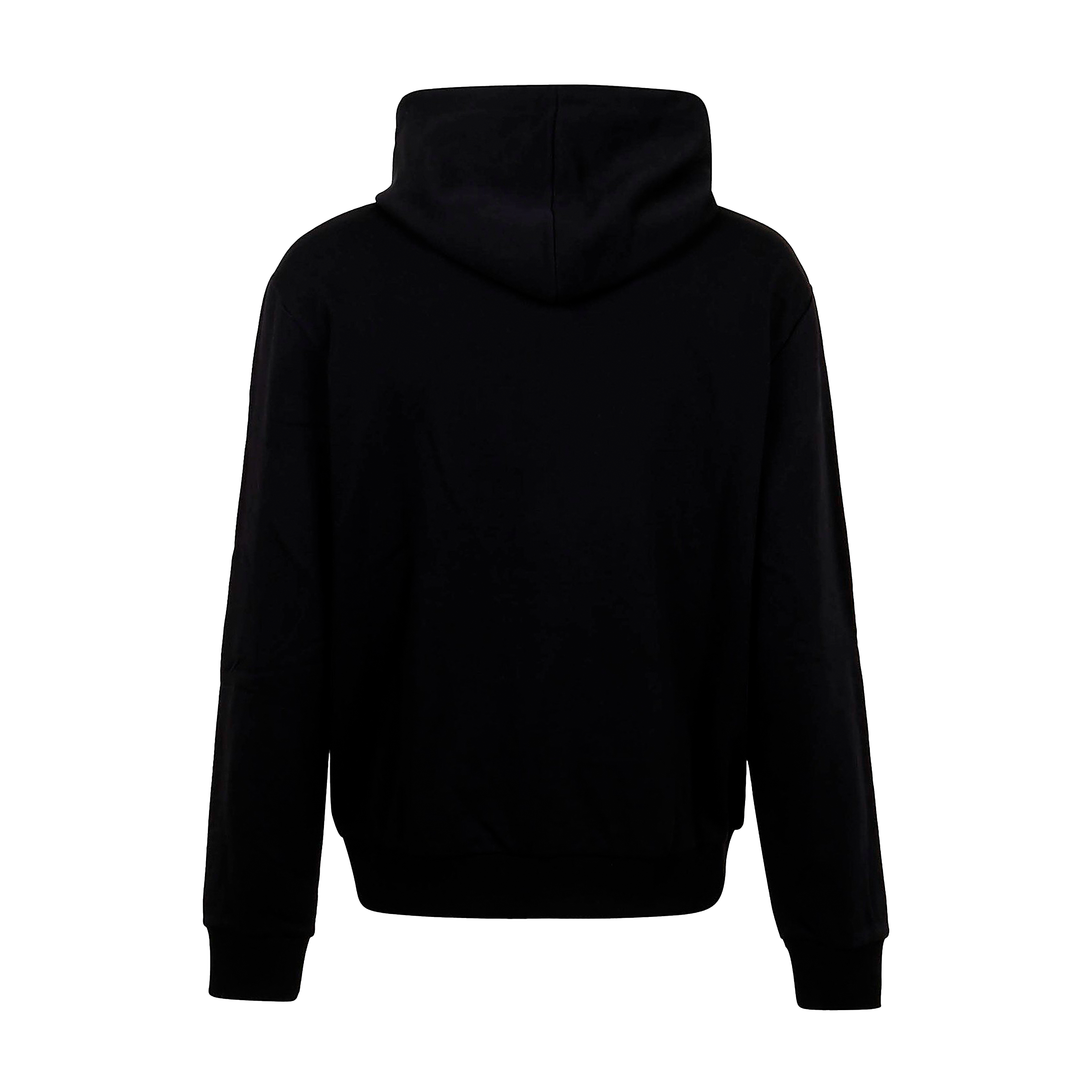 Buzo Tipo Hoodie Negro Balmain Paris Logo