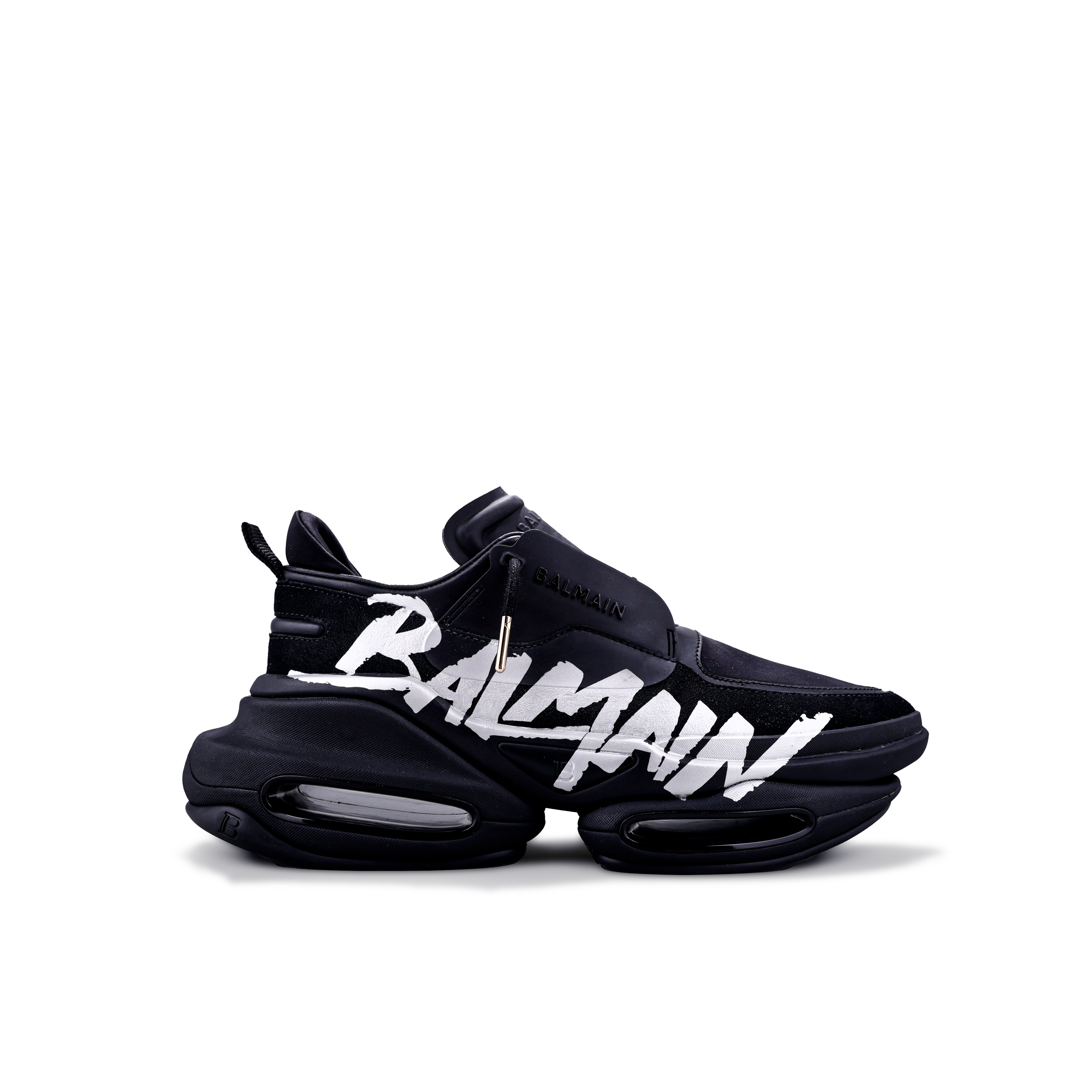 Sneakers Negros Balmain B-Bold Sign