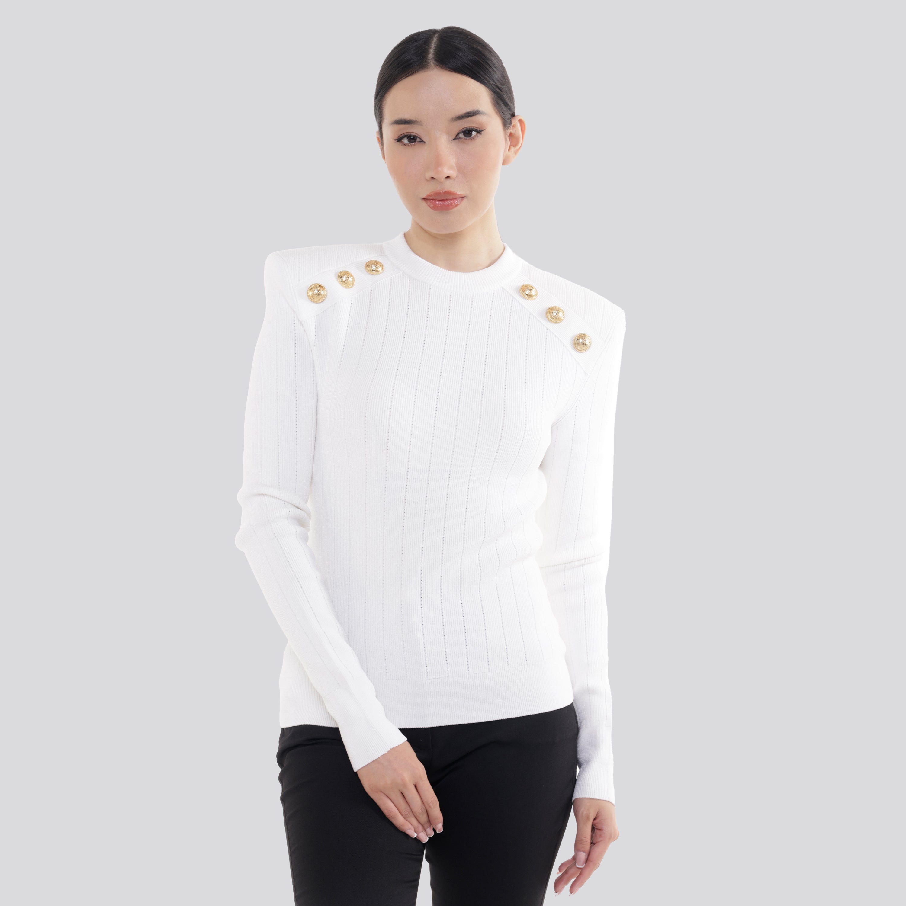 Suéter Blanco Balmain 6 BTN