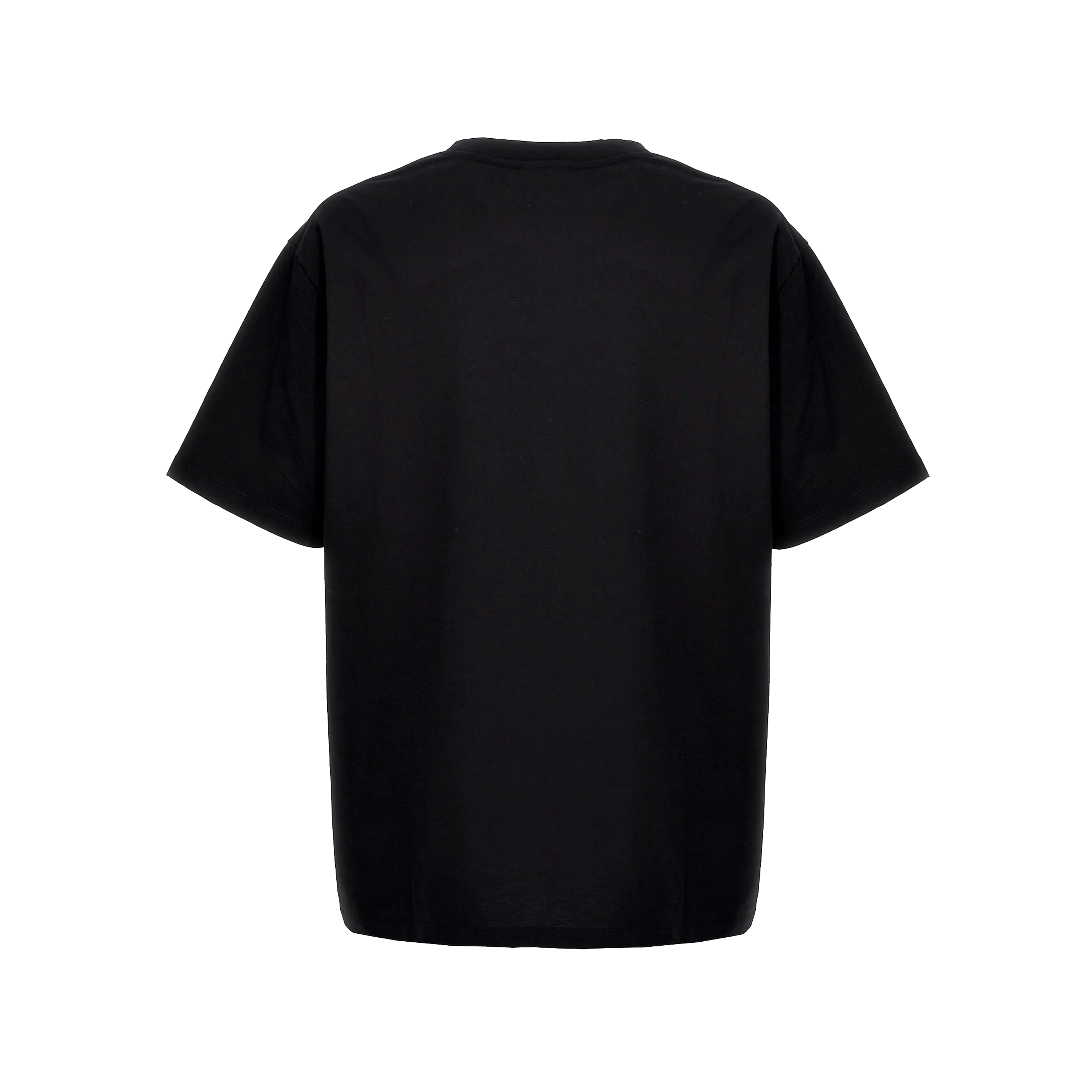 Camiseta Negra Balmain Coin Flock