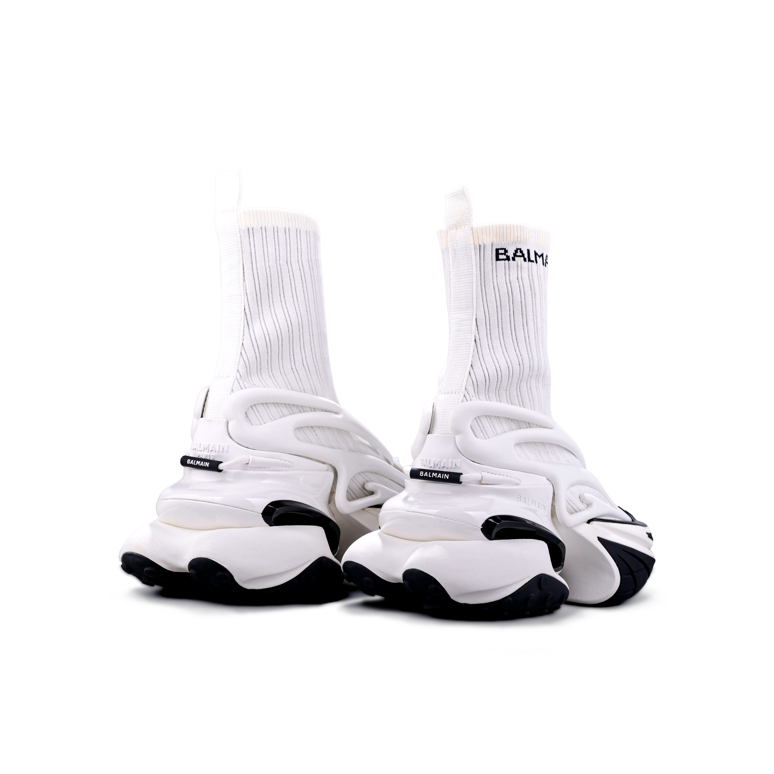 Sneakers Blancos High Top Balmain Unicorn