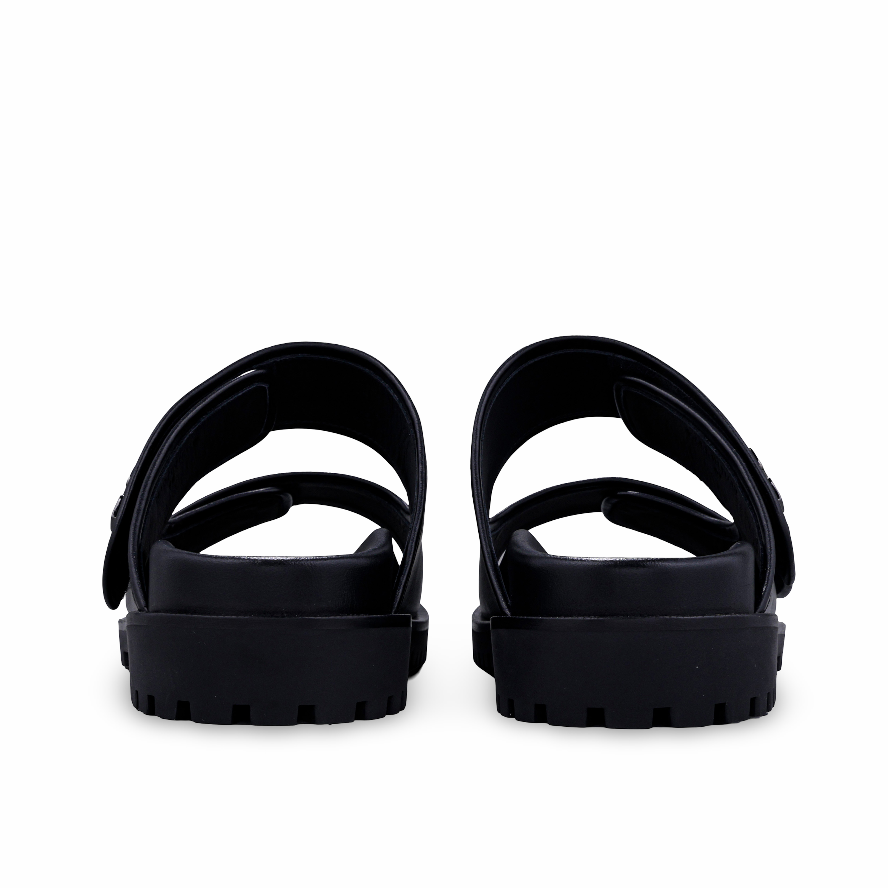 Sandalias Negras Off-White Metal Arrow