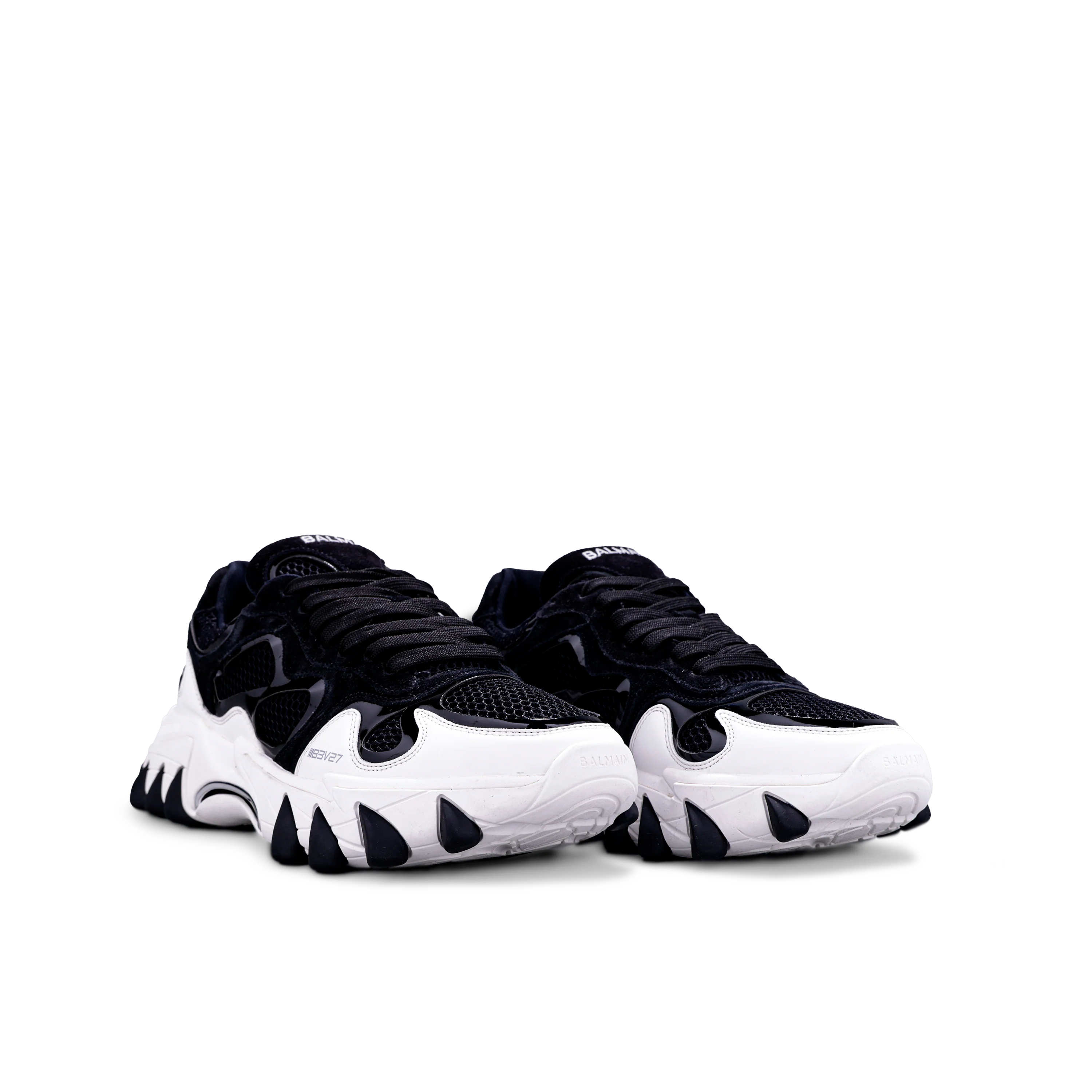 Sneakers Negros Balmain B-East-Rubberized