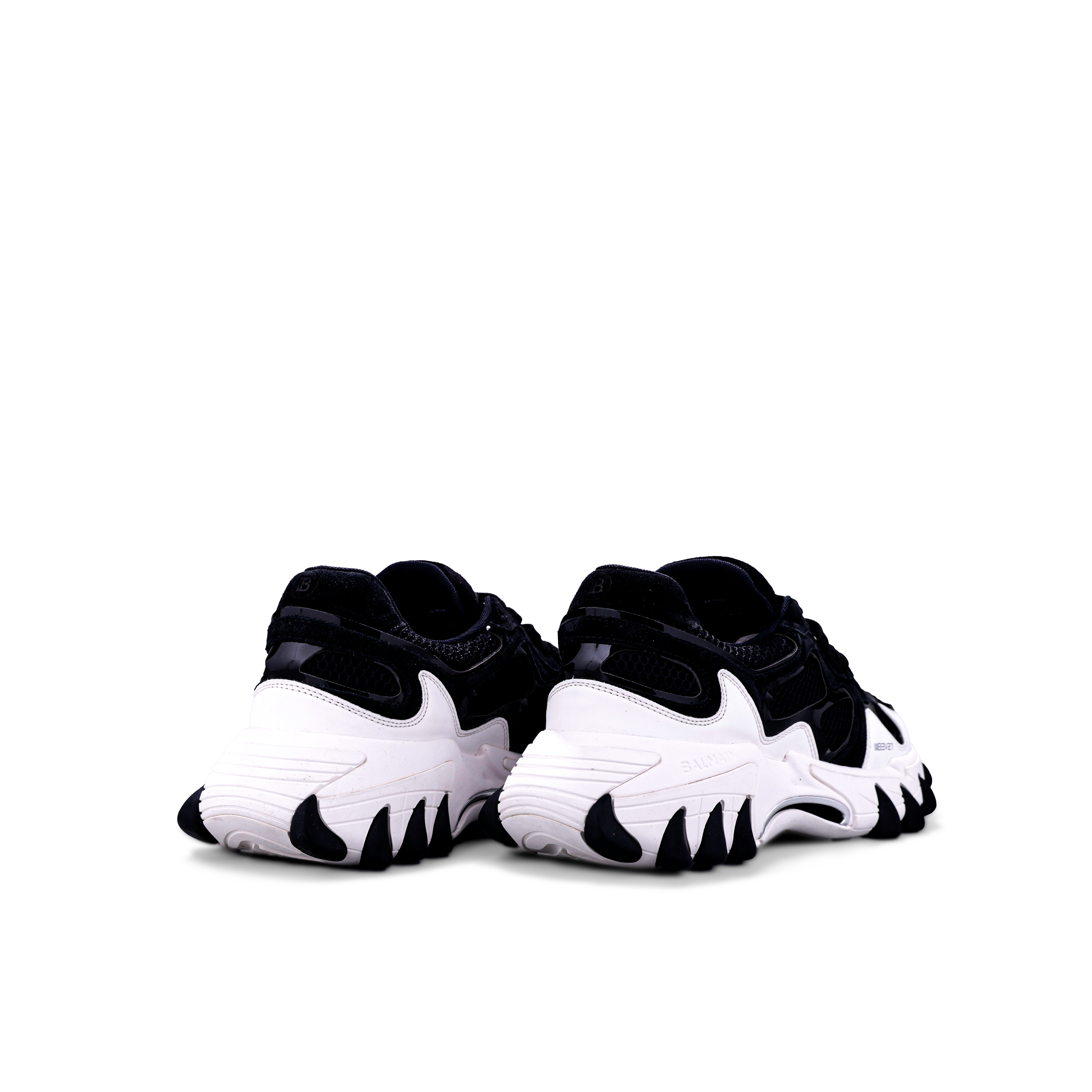 Sneakers Negros Blanco Balmain B-East