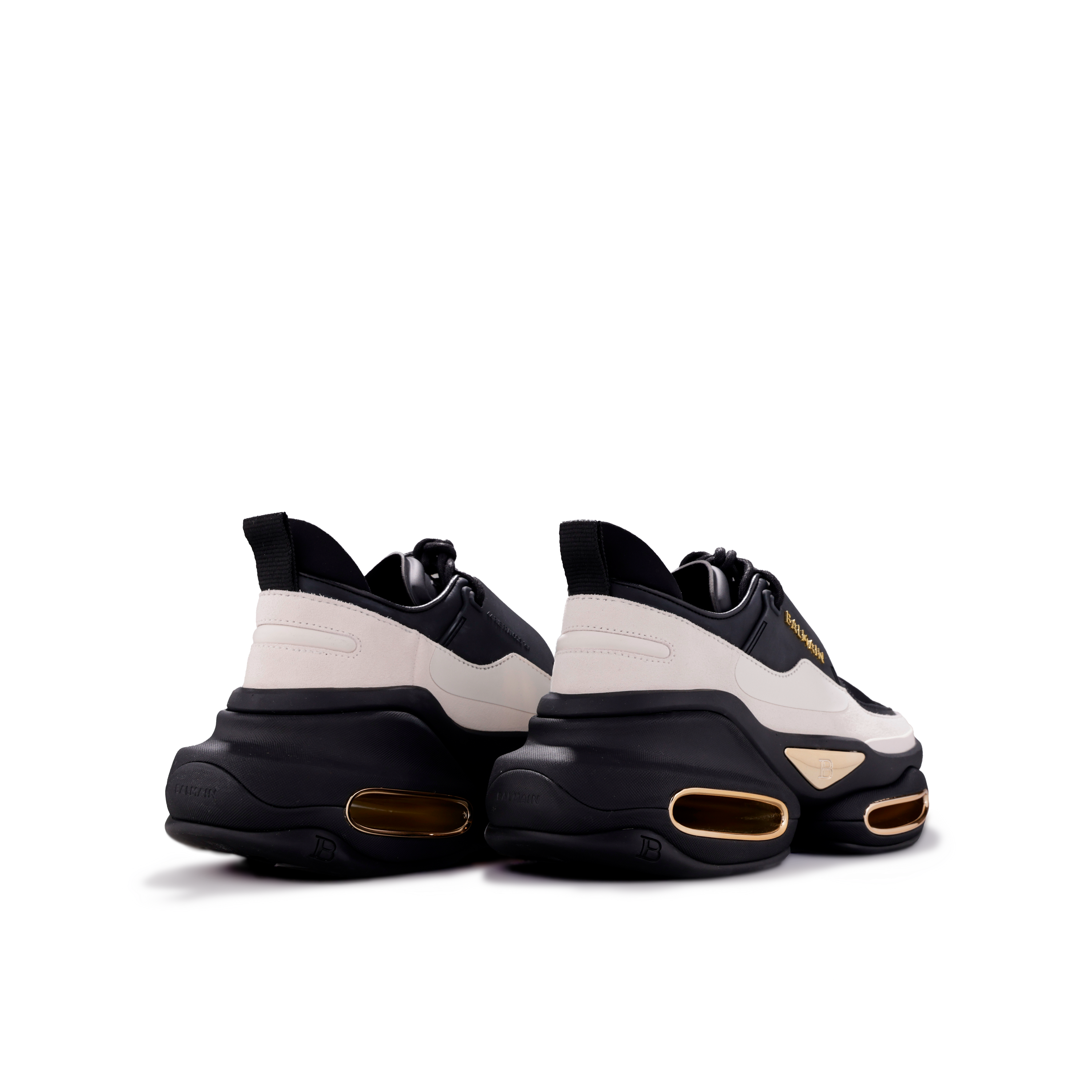 Sneakers Negros Blanco Balmain B-Bold
