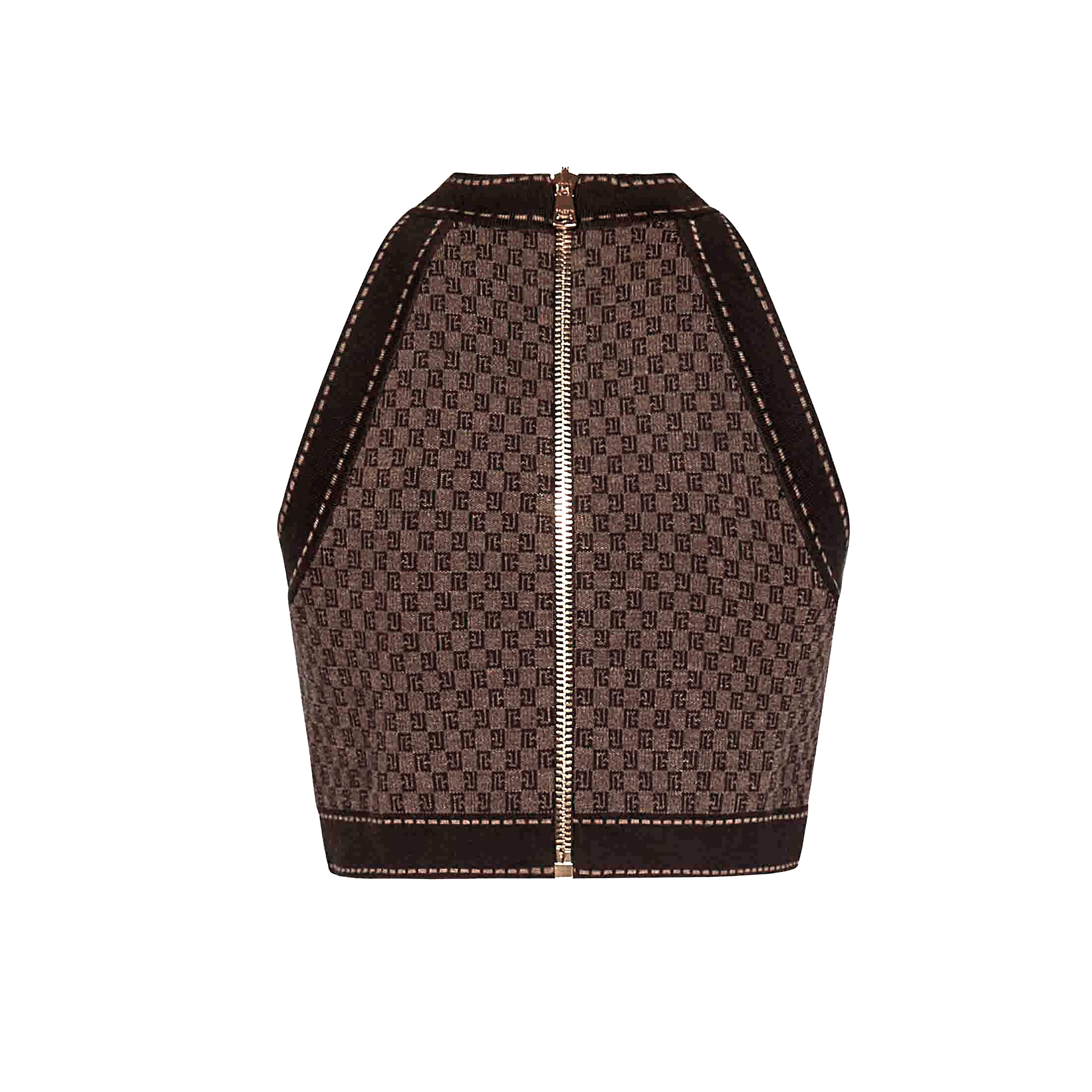 Top Café Balmain Mini PB Monogram