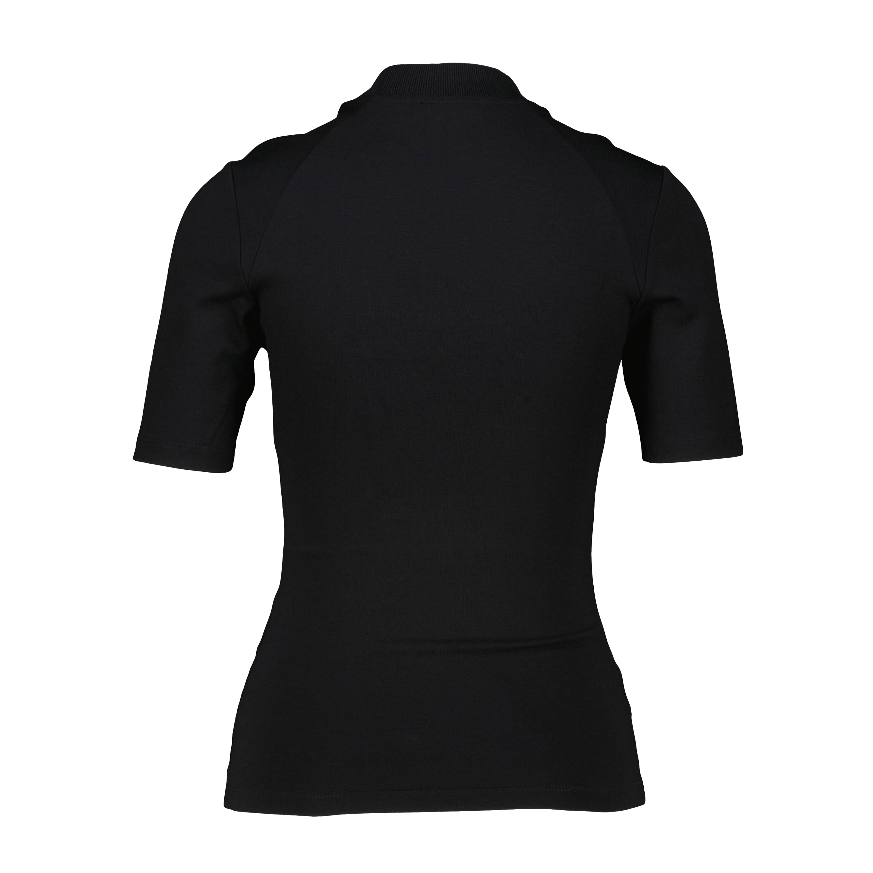 Camiseta Negra Balmain Raglan Lurex