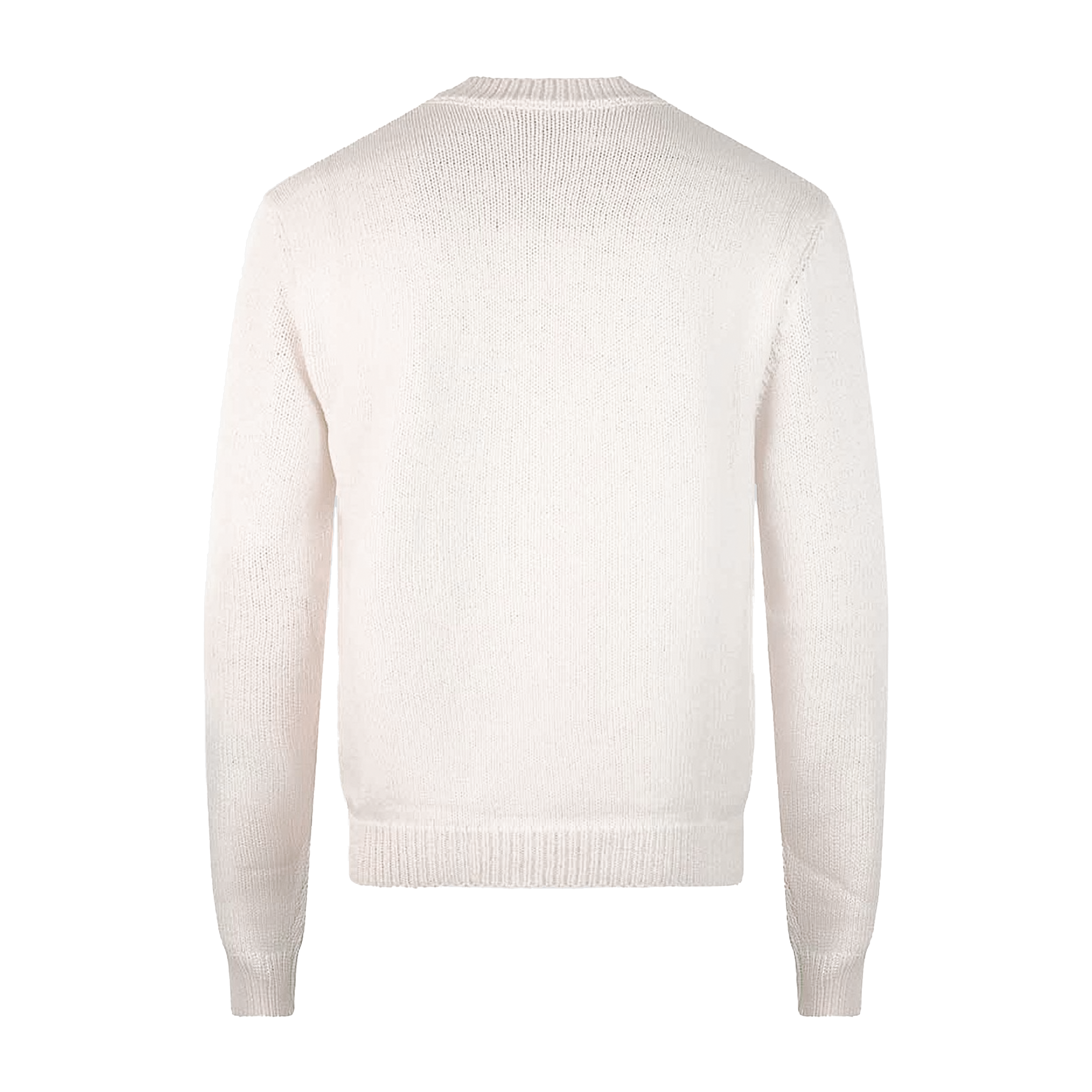 Suéter Blanco Balmain Paris Logo