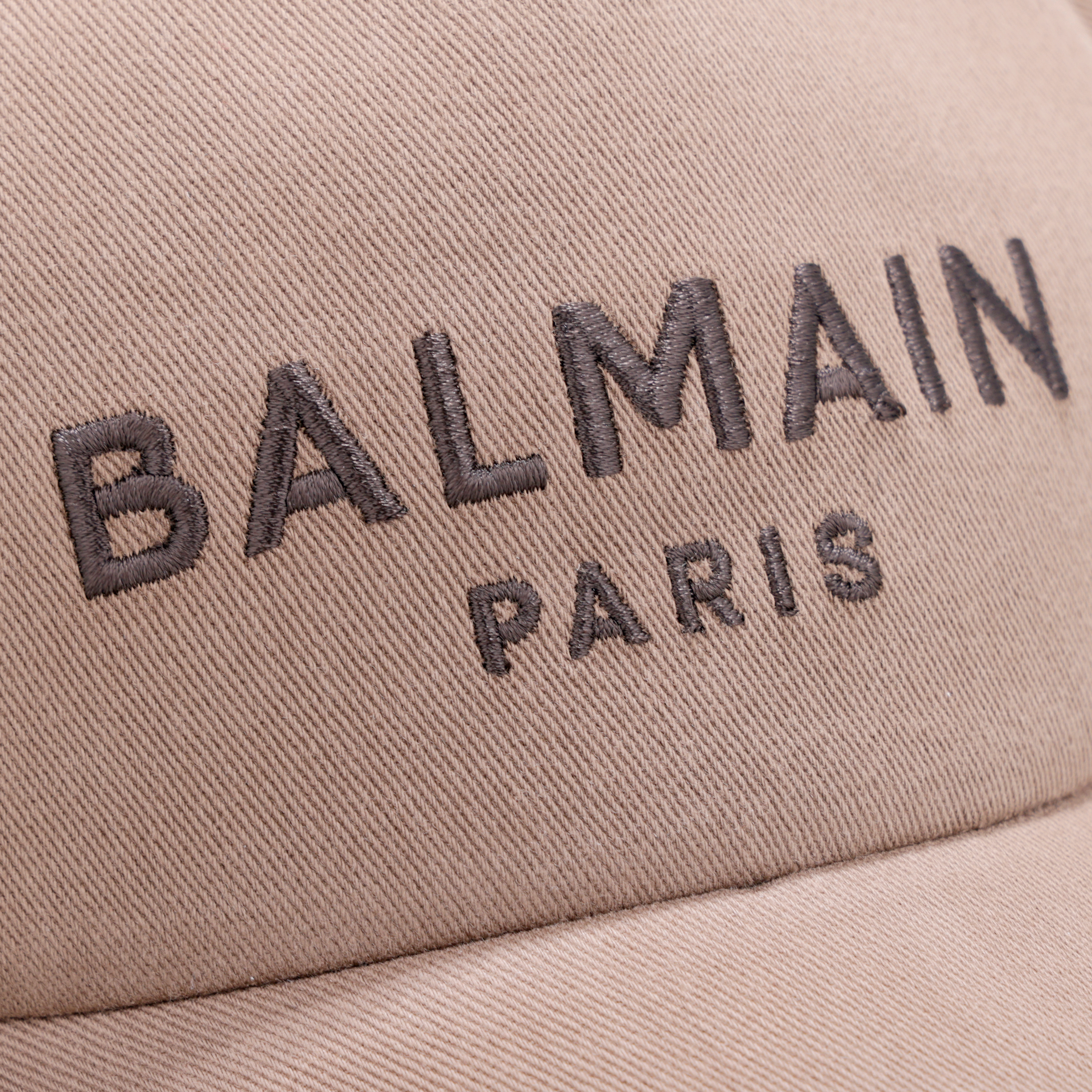 Gorra Café Balmain Paris Logo