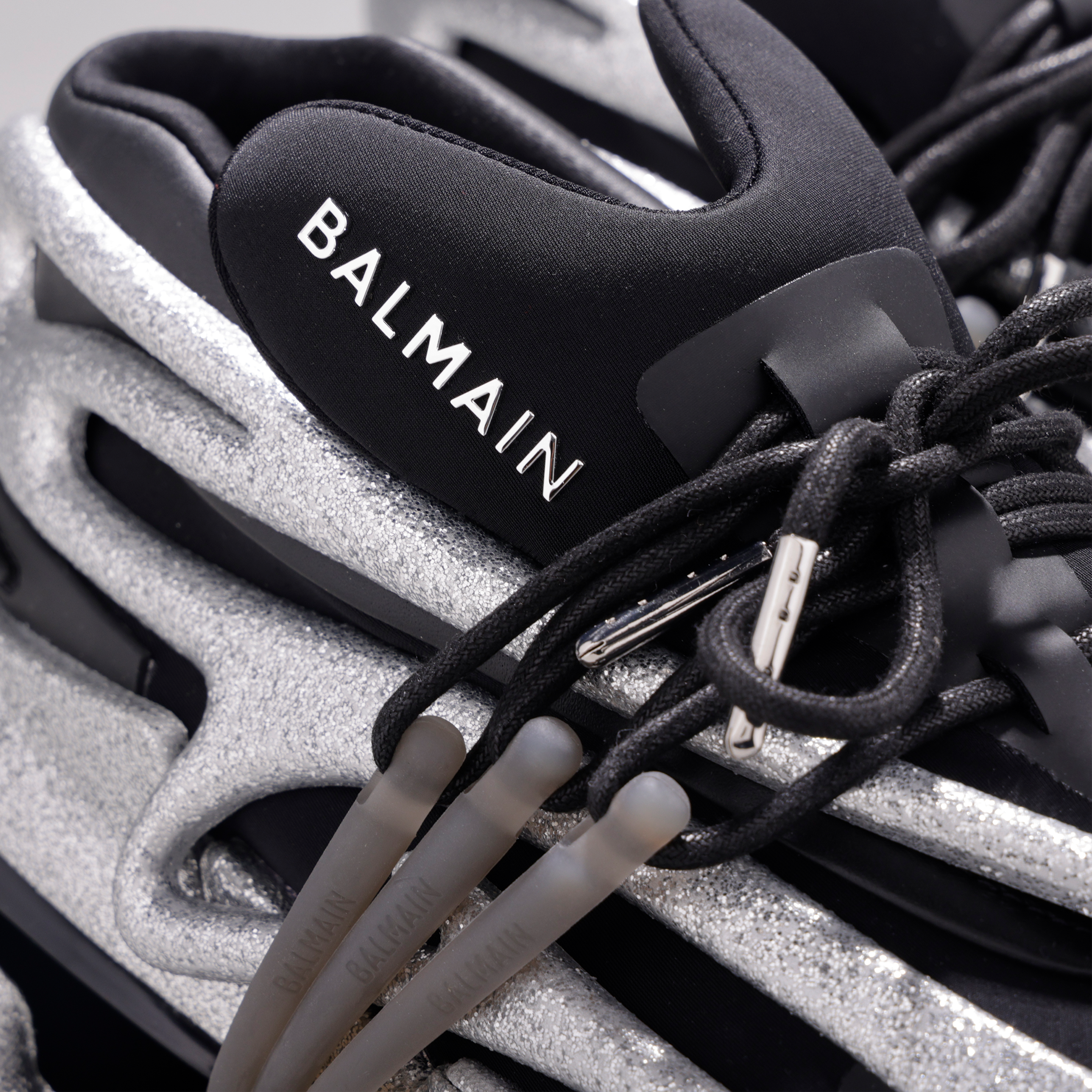 Sneakers Blancos Balmain Unicorn Glitter
