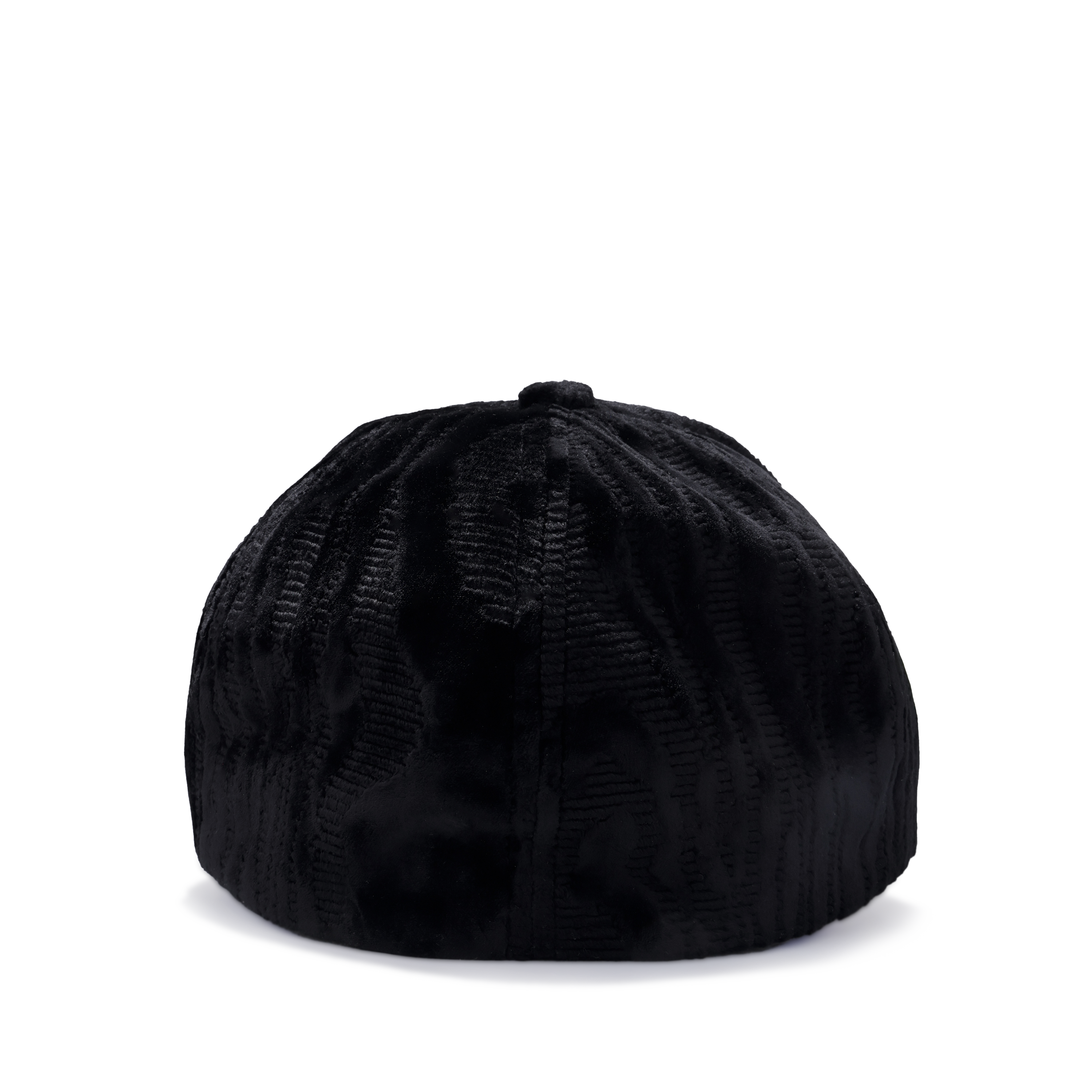 Gorra Negra Balmain Velvet