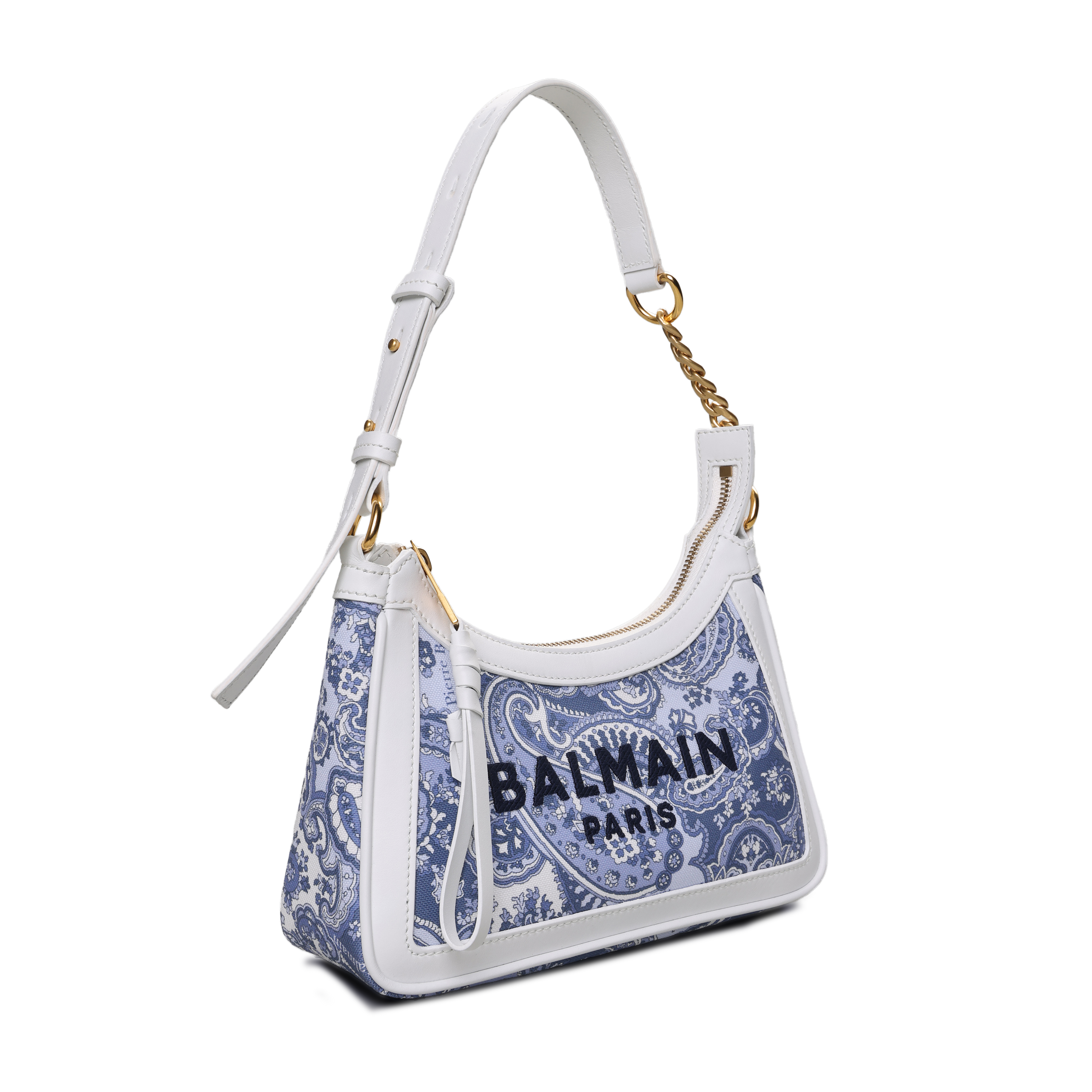 Cartera Azul Balmain B-Army Paisley