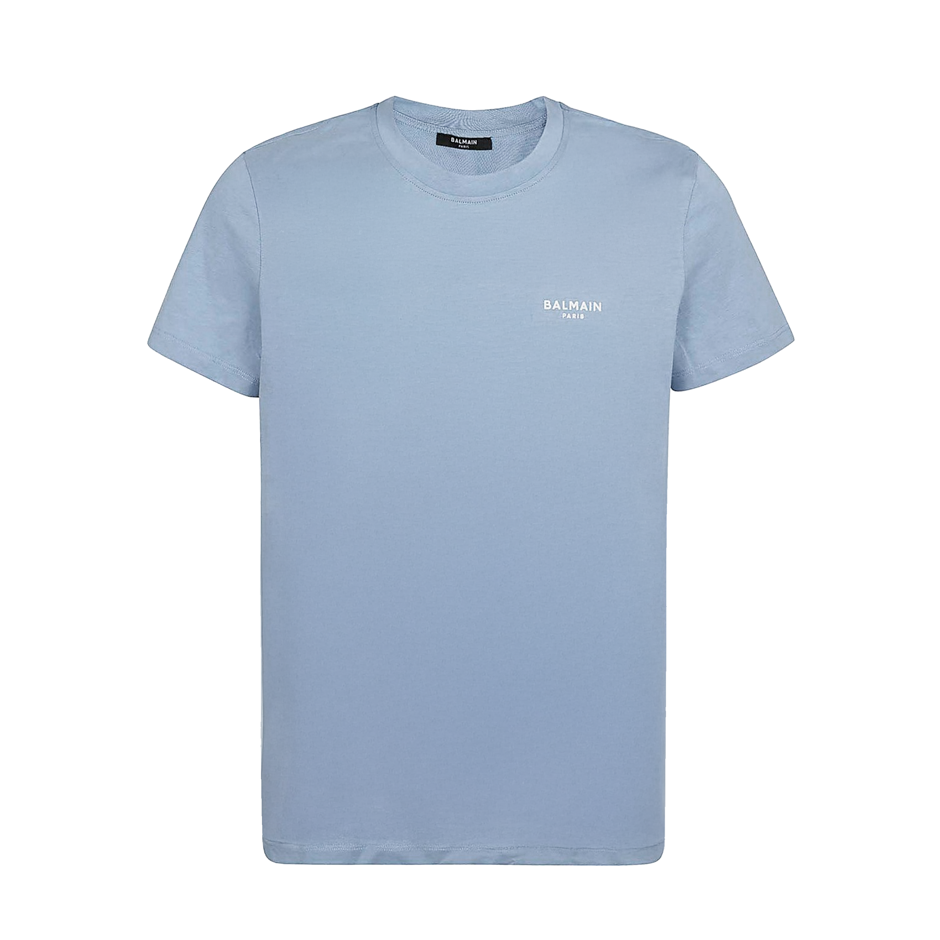 Camiseta Celeste Balmain Logo