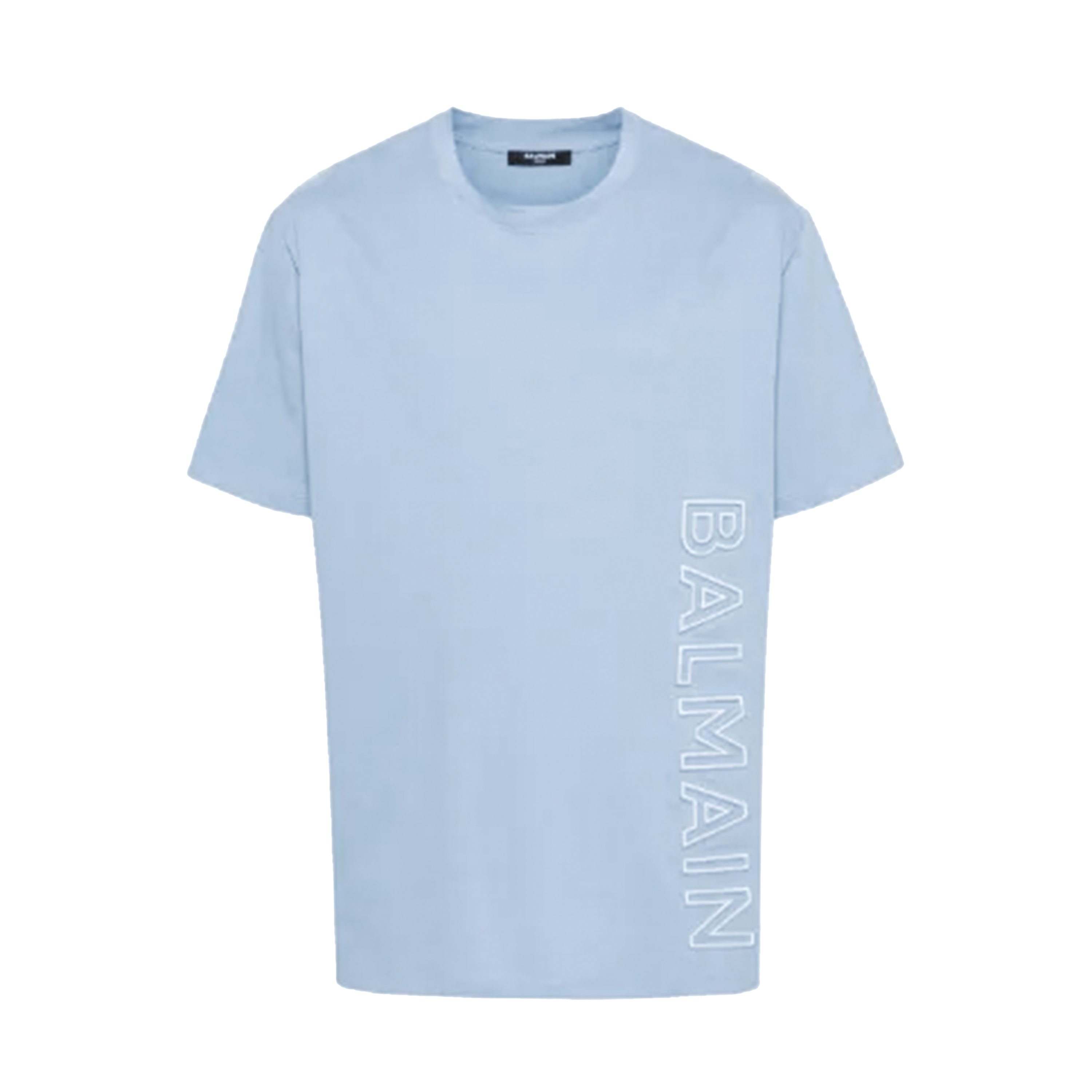 Camiseta Celeste Balmain Reflect Logo