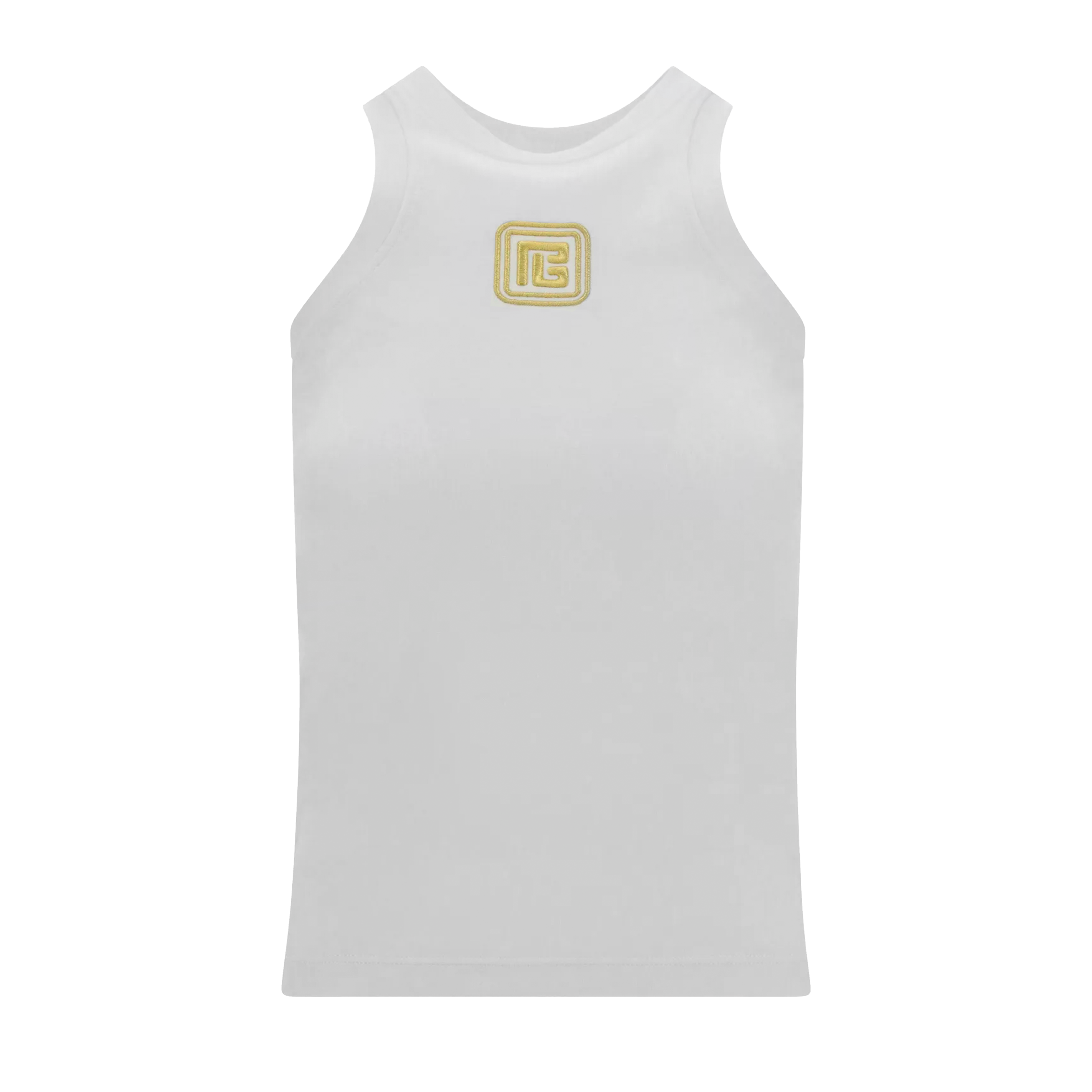 Top Blanco Balmain Retro