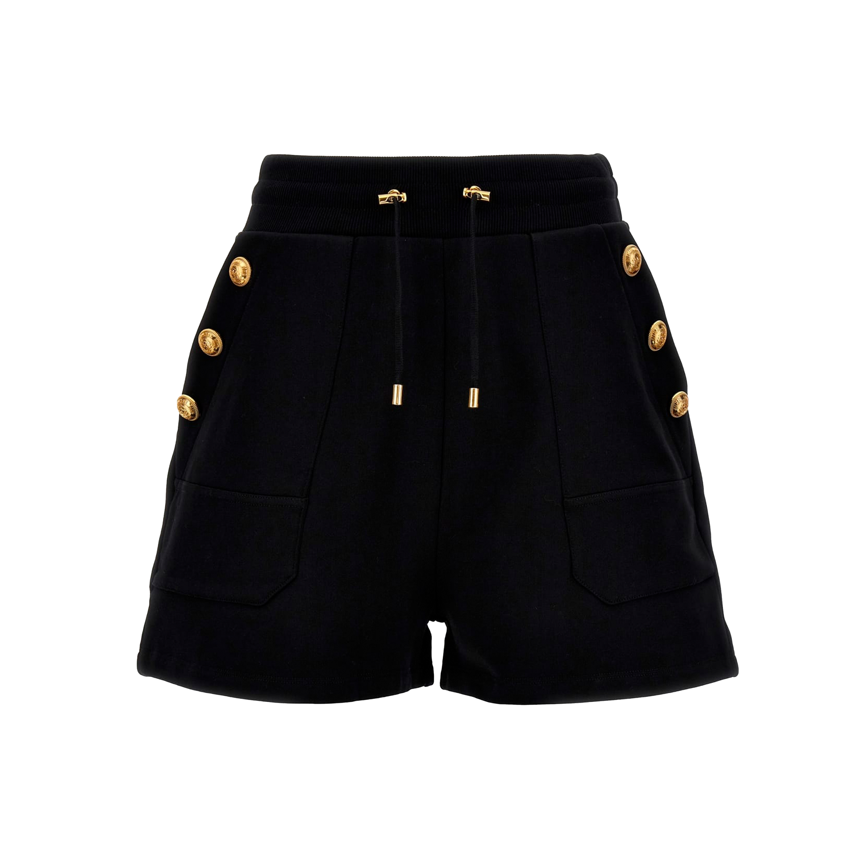 Short Negro Balmain 6 Btn