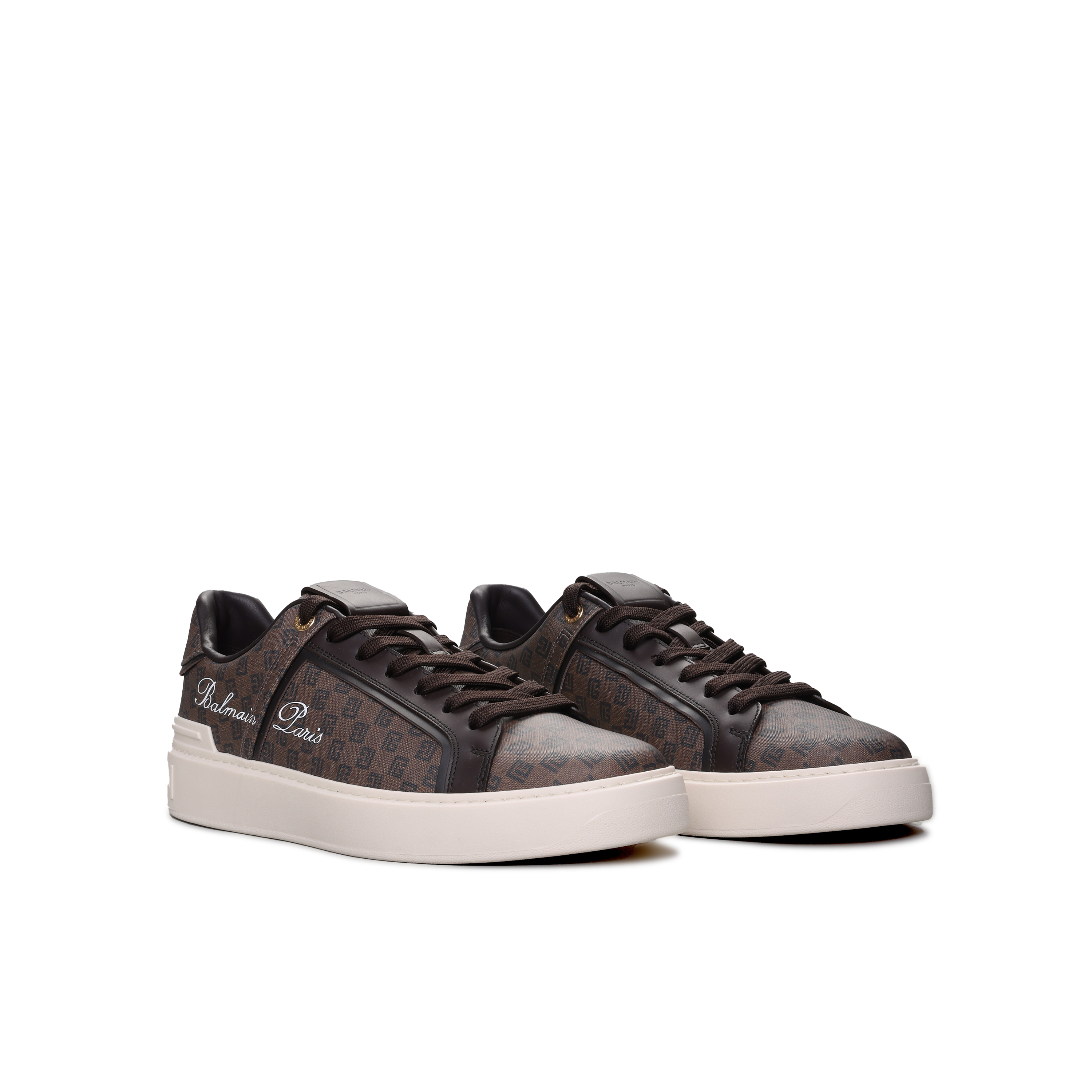Sneakers Café Balmain B-Court-Mini Monogram