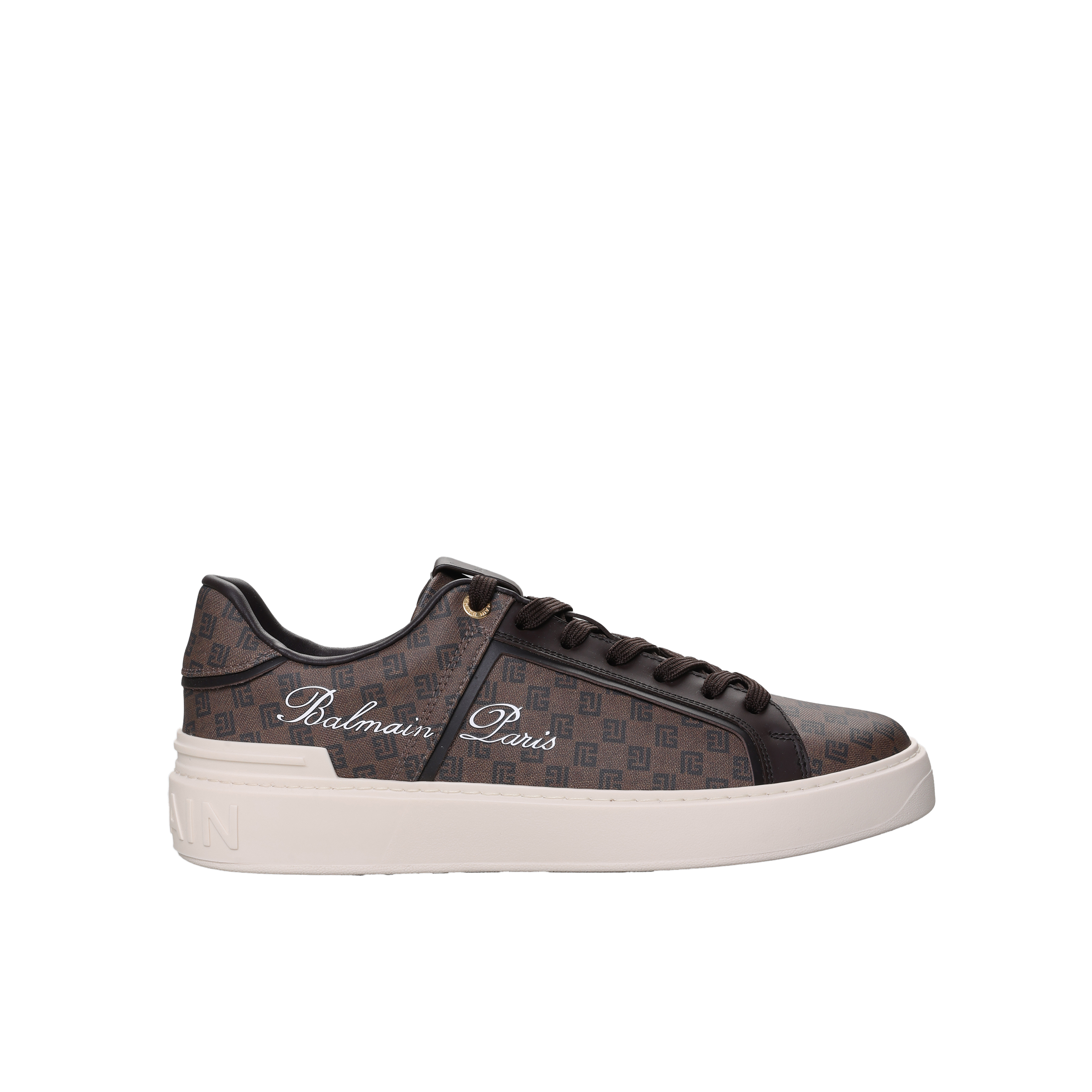 Sneakers Café Balmain B-Court-Mini Monogram