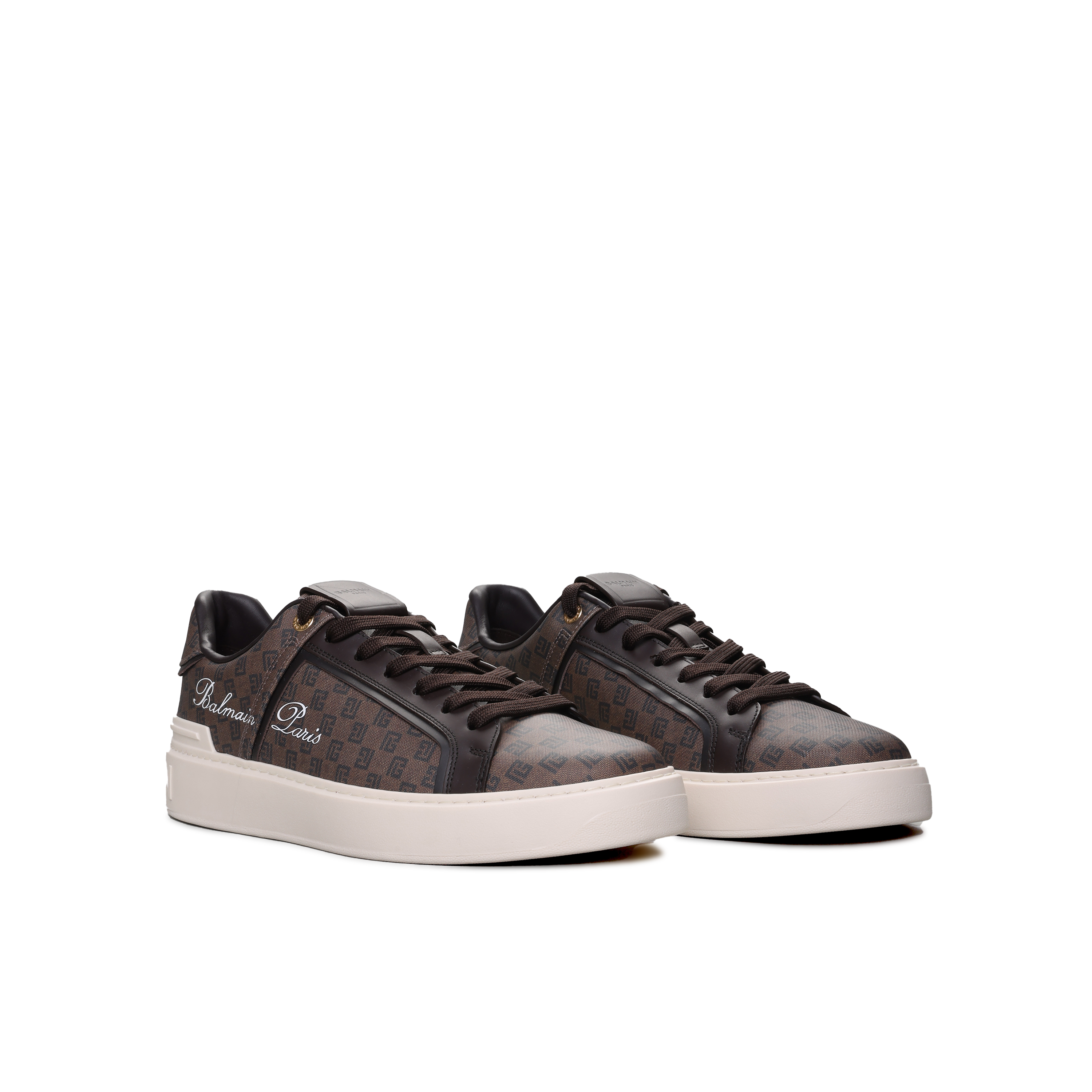 Sneakers Café Balmain B-Court-Mini Monogram