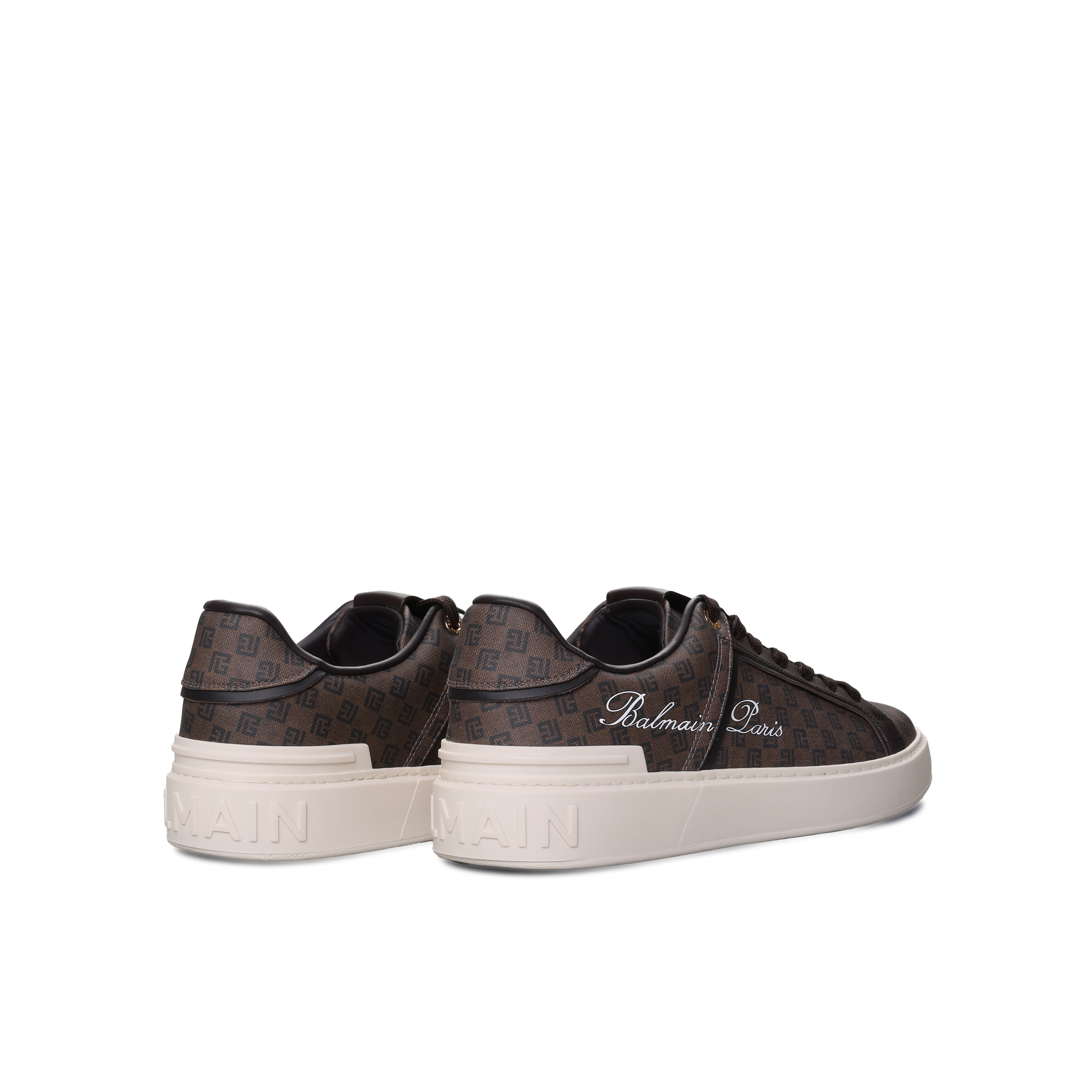 Sneakers Café Balmain B-Court-Mini Monogram
