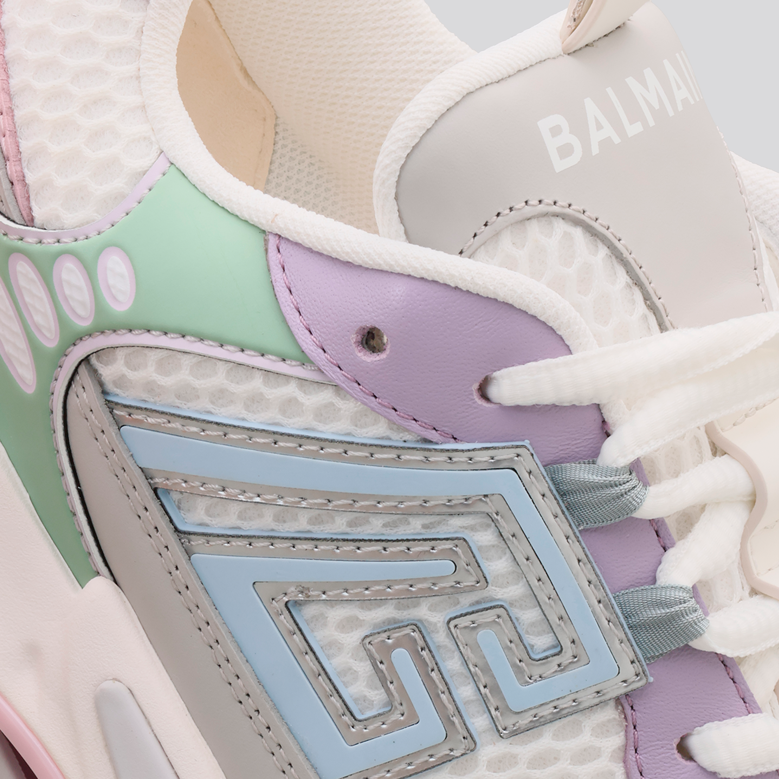 Sneakers Blancos Balmain B-East Rubberized