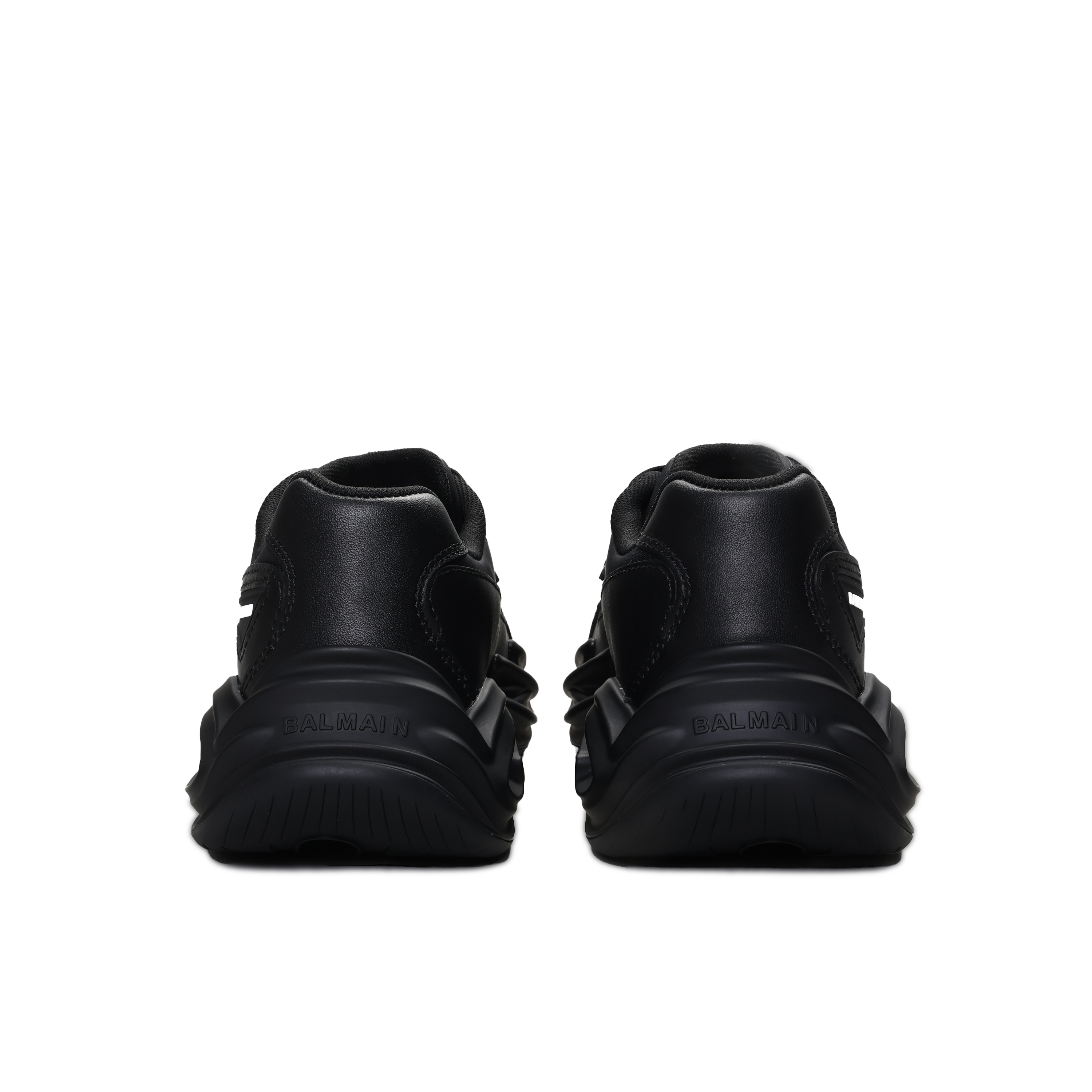 Sneakers Negros Negro Balmain Run-Row-Faux