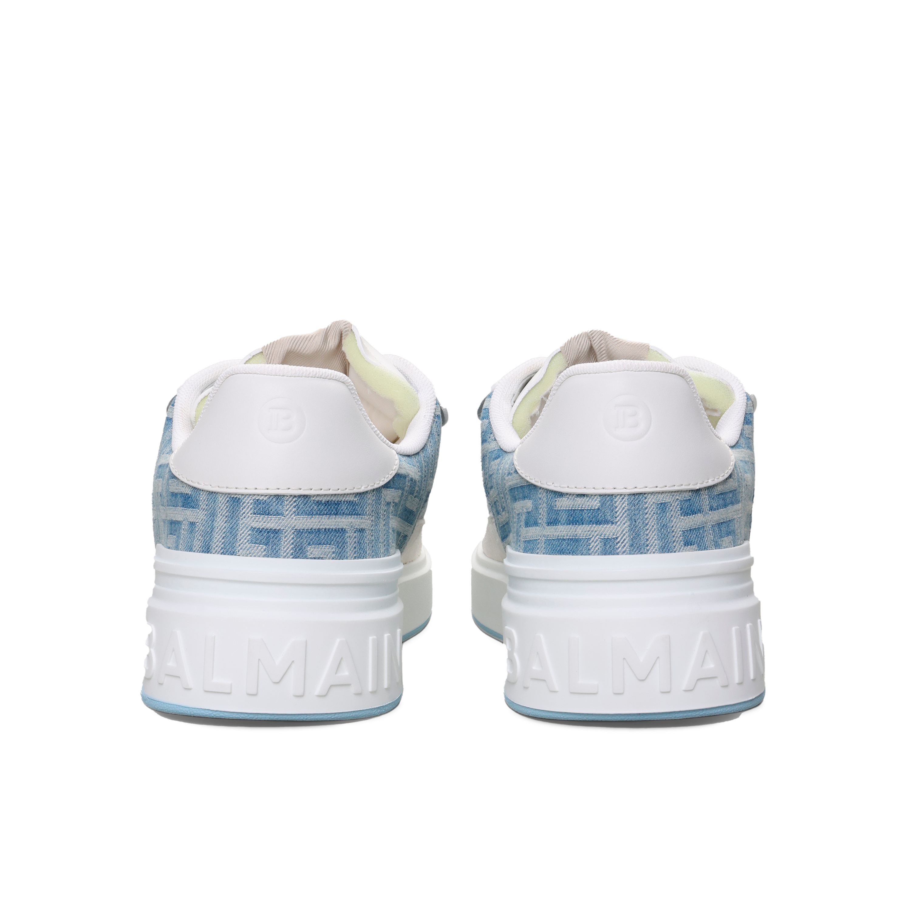 Sneakers Denim Balmain B-Court Flip-Calf & PB
