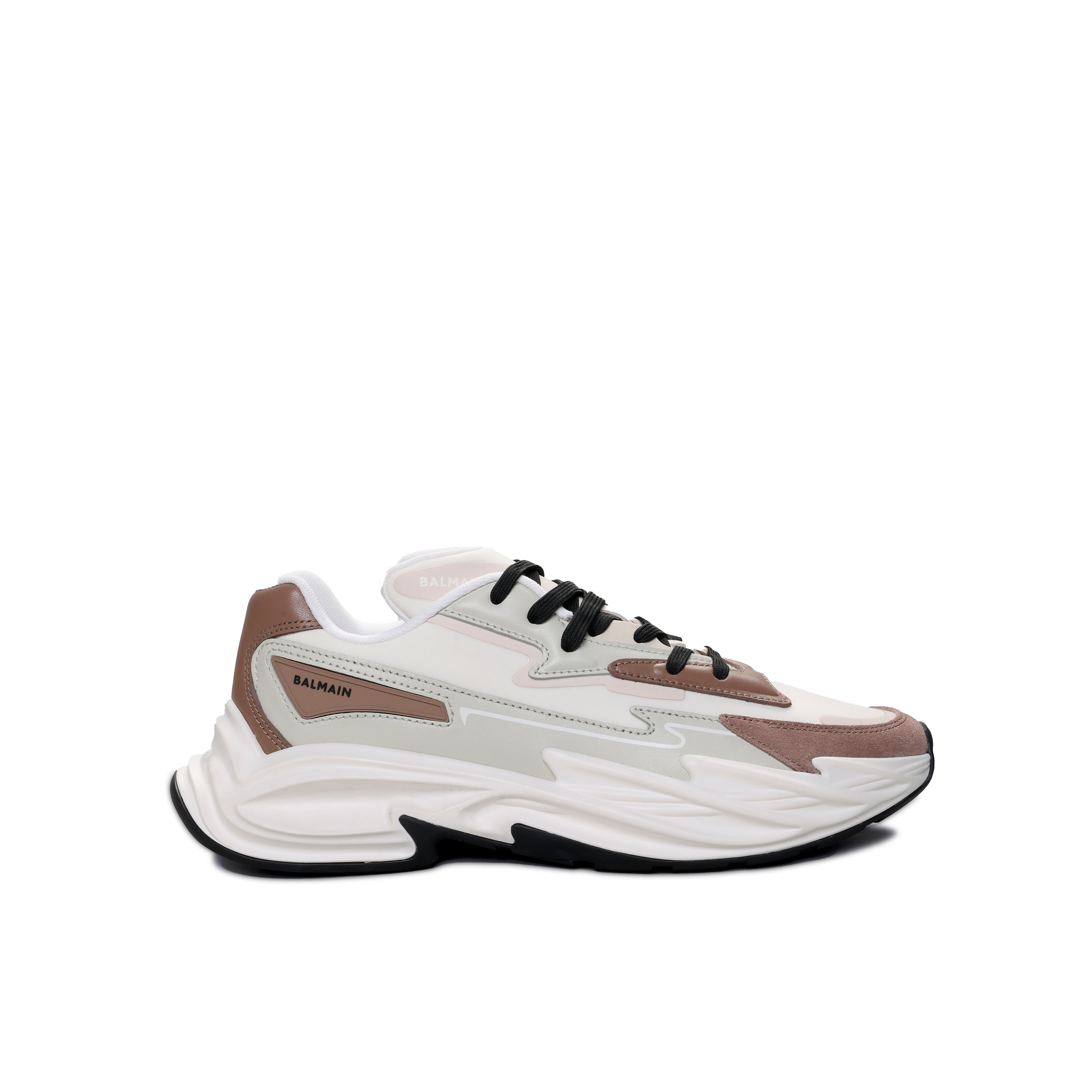 Sneakers Blancos Café Balmain Run-Row