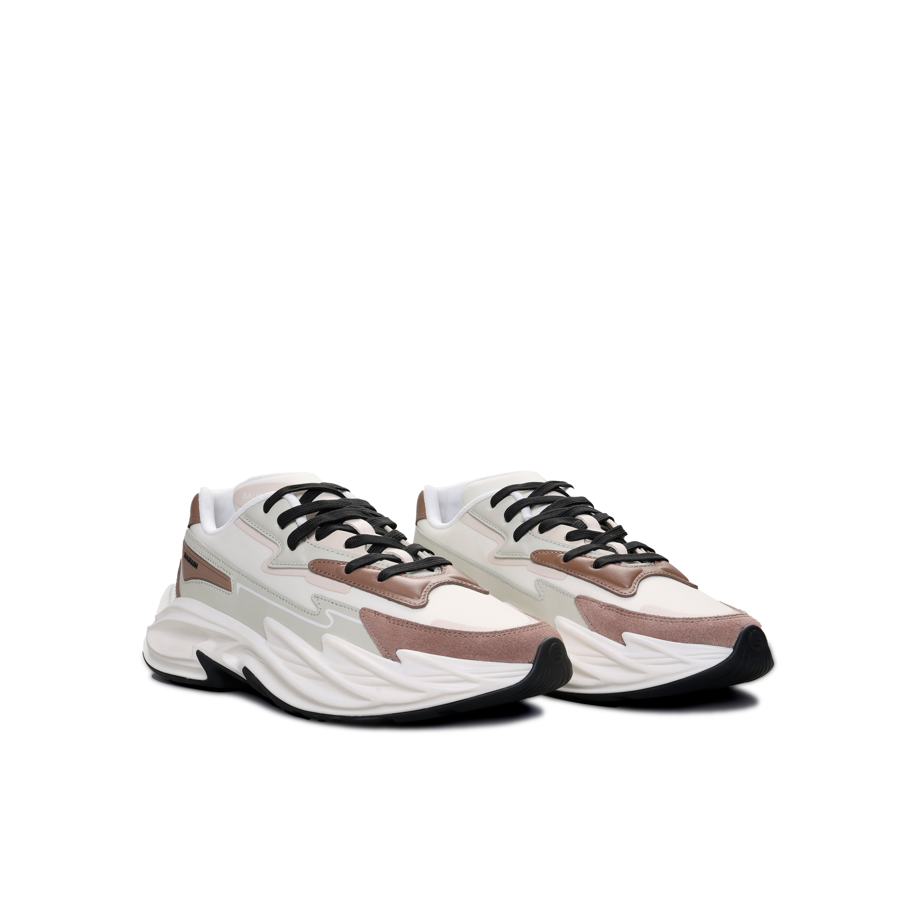 Sneakers Blancos Café Balmain Run-Row