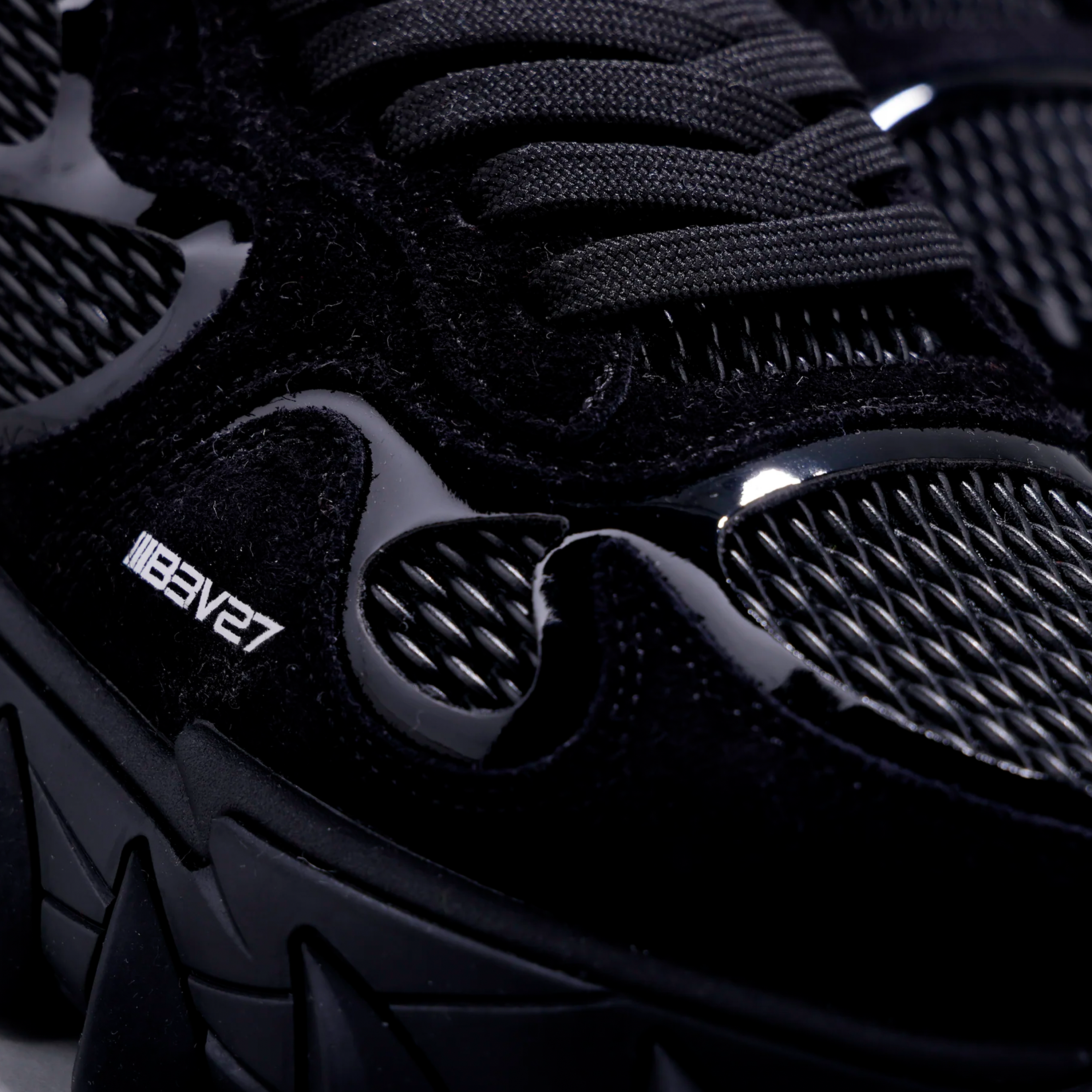 Sneakers Negros Balmain B-East-Rubberized