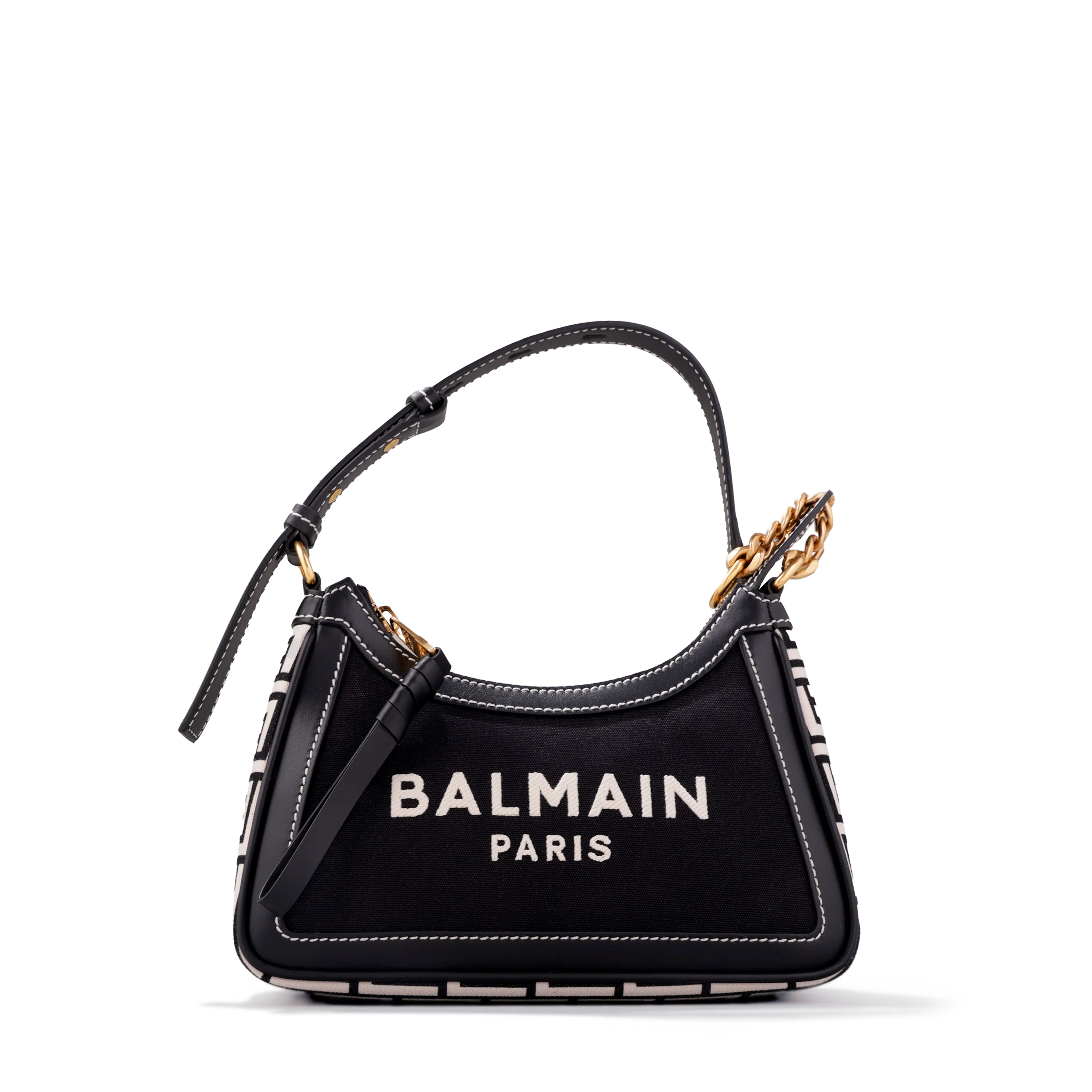 Cartera Negra Balmain B-Army Shopper