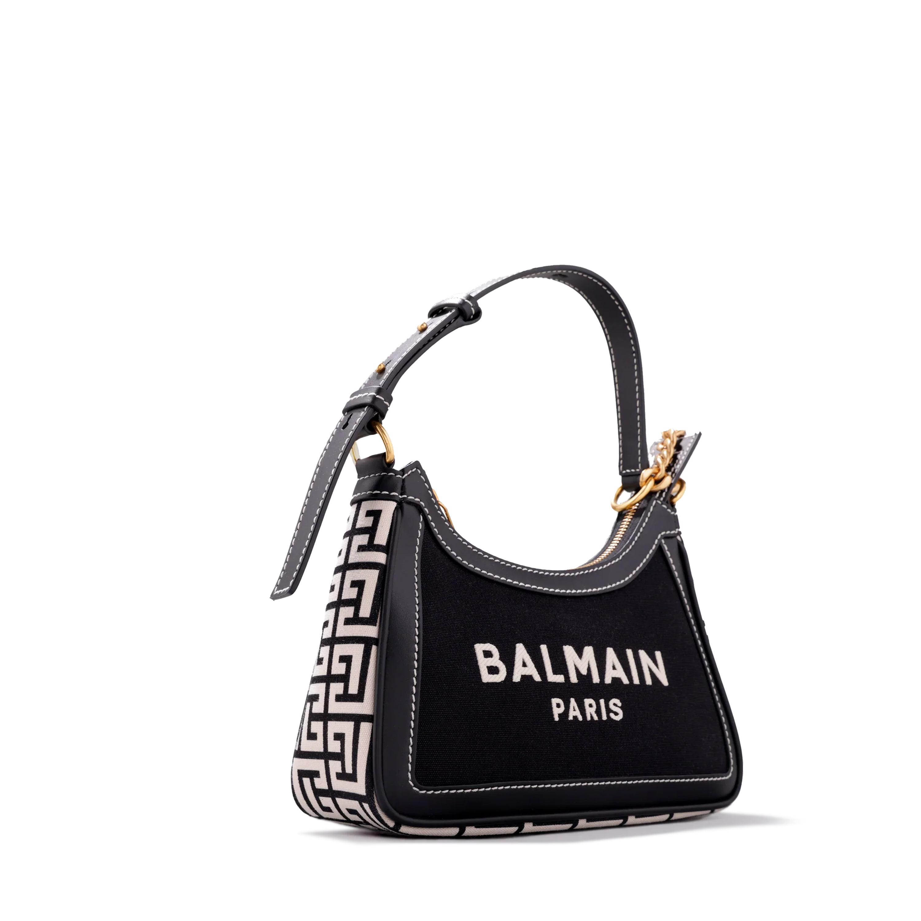 Cartera Negra Balmain B-Army Shopper