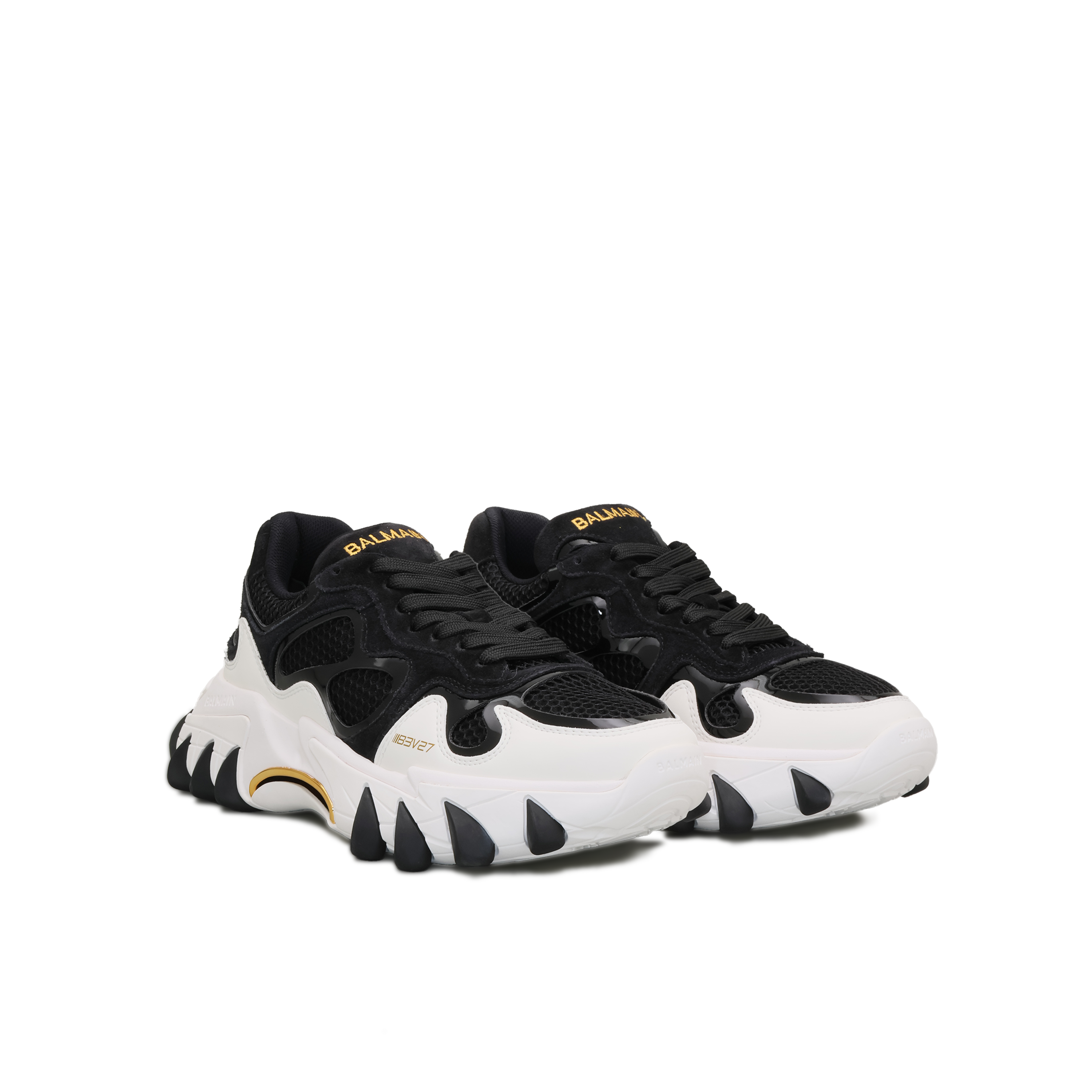 Sneakers Negros Balmain B-East Rubberized