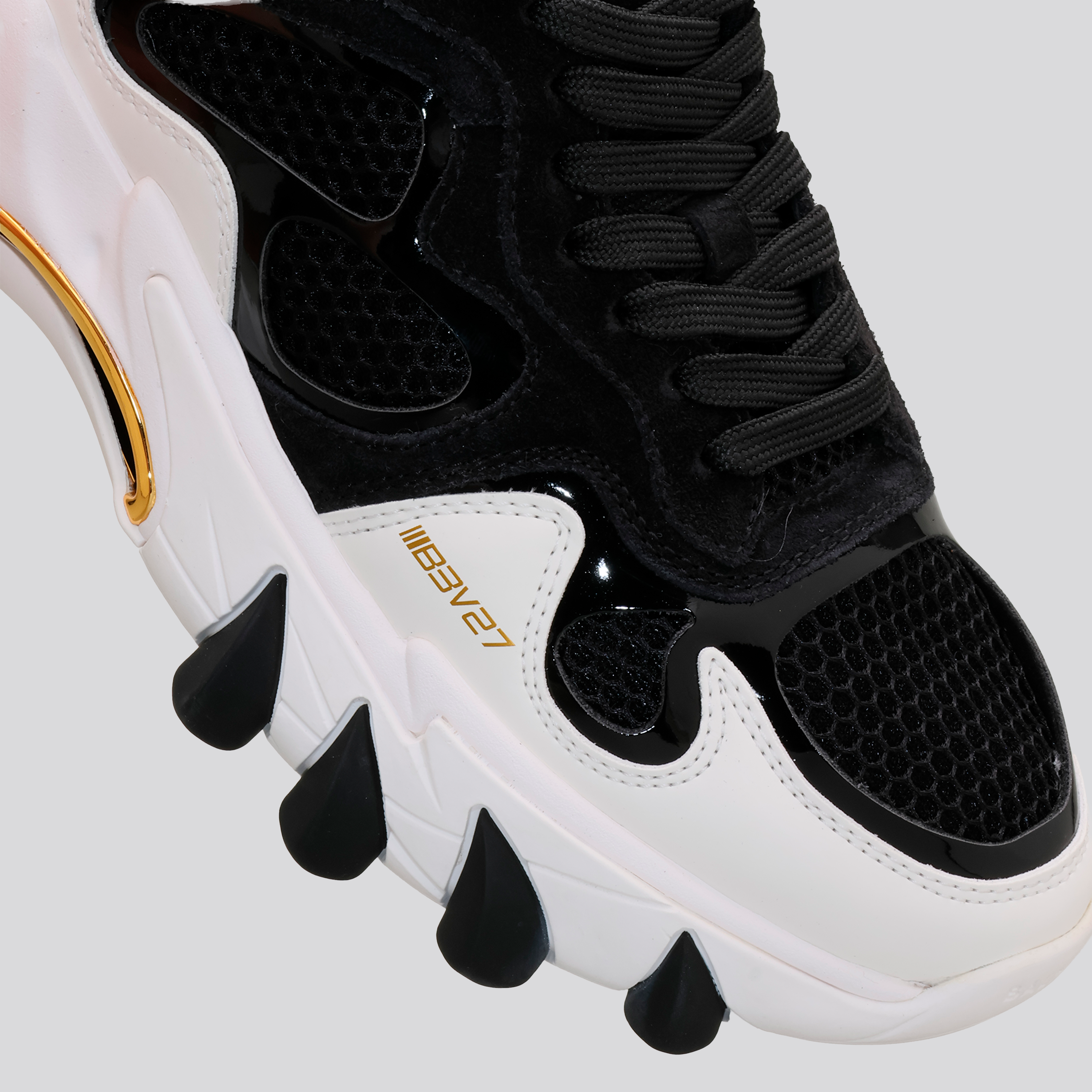 Sneakers Negros Balmain B-East Rubberized