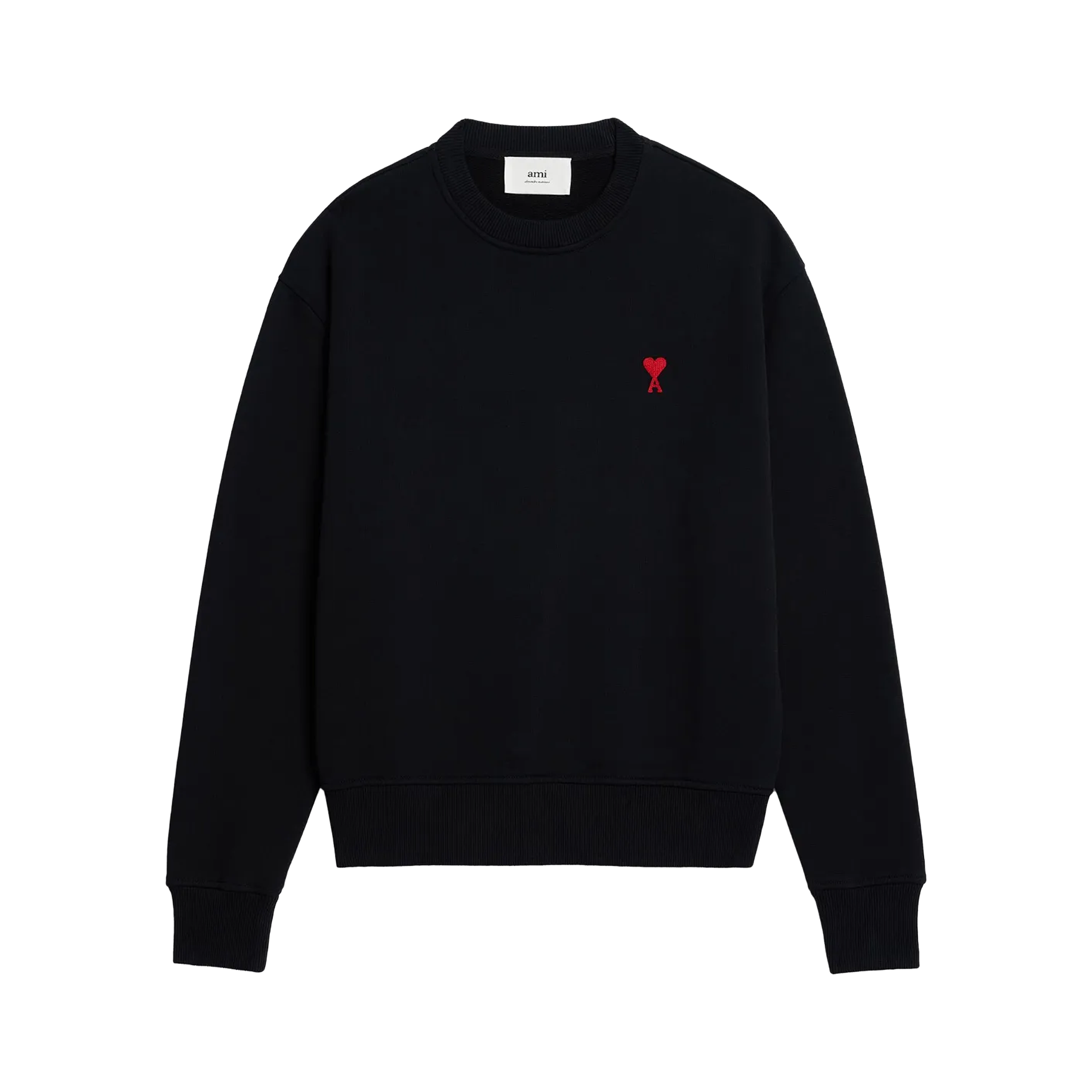 Buzo Negro Ami Paris Coeur