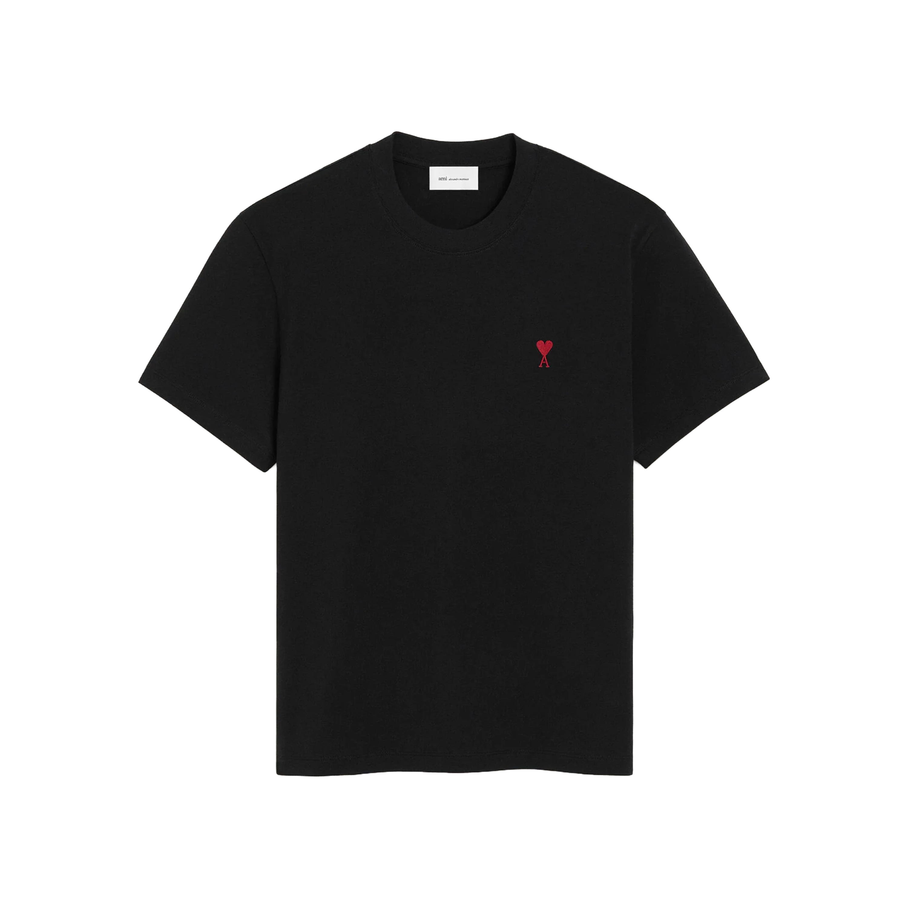Camiseta Negra Ami Paris Coeur