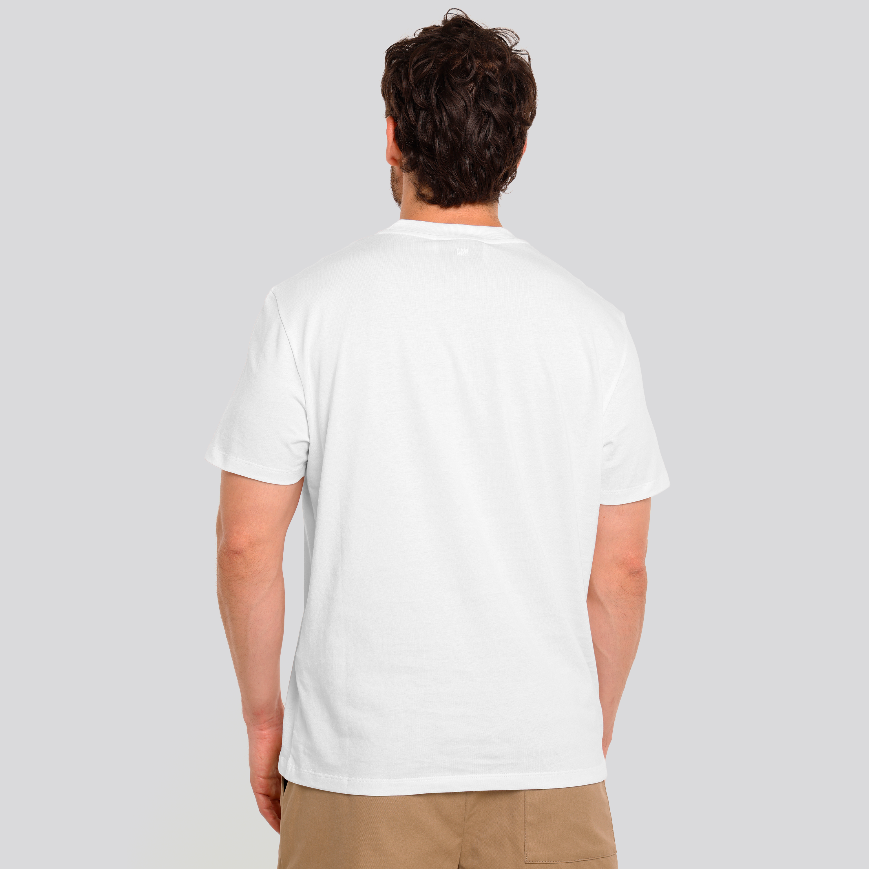 Camiseta Blanca Ami Paris Coeur
