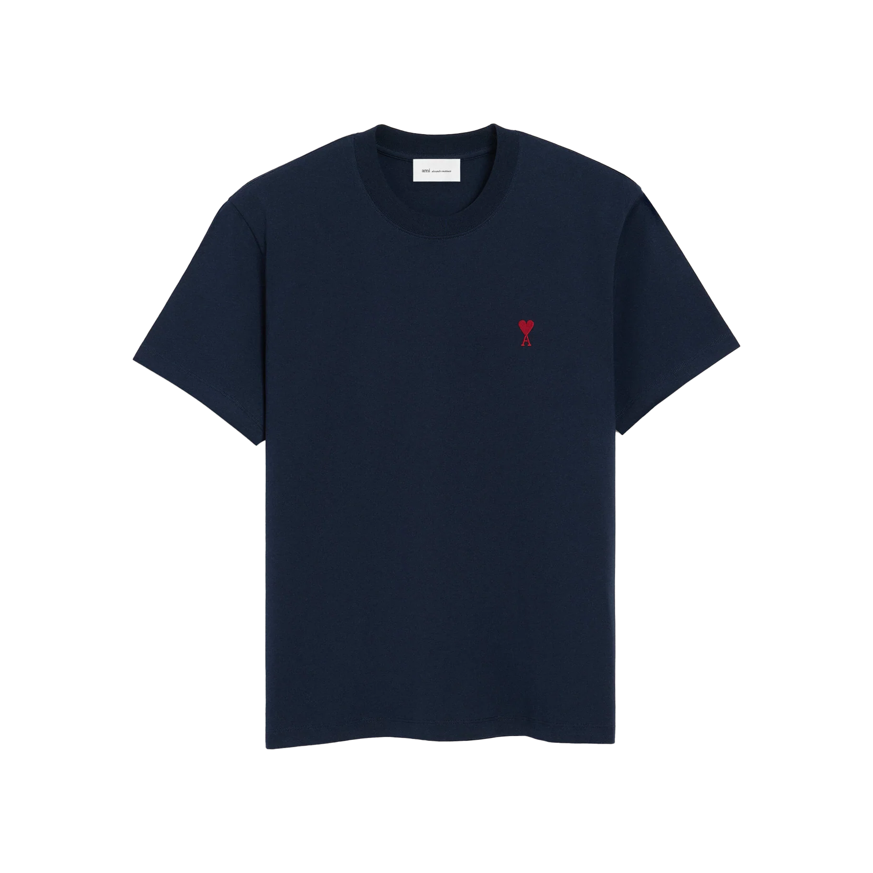Camiseta Azul Ami Paris Coeur