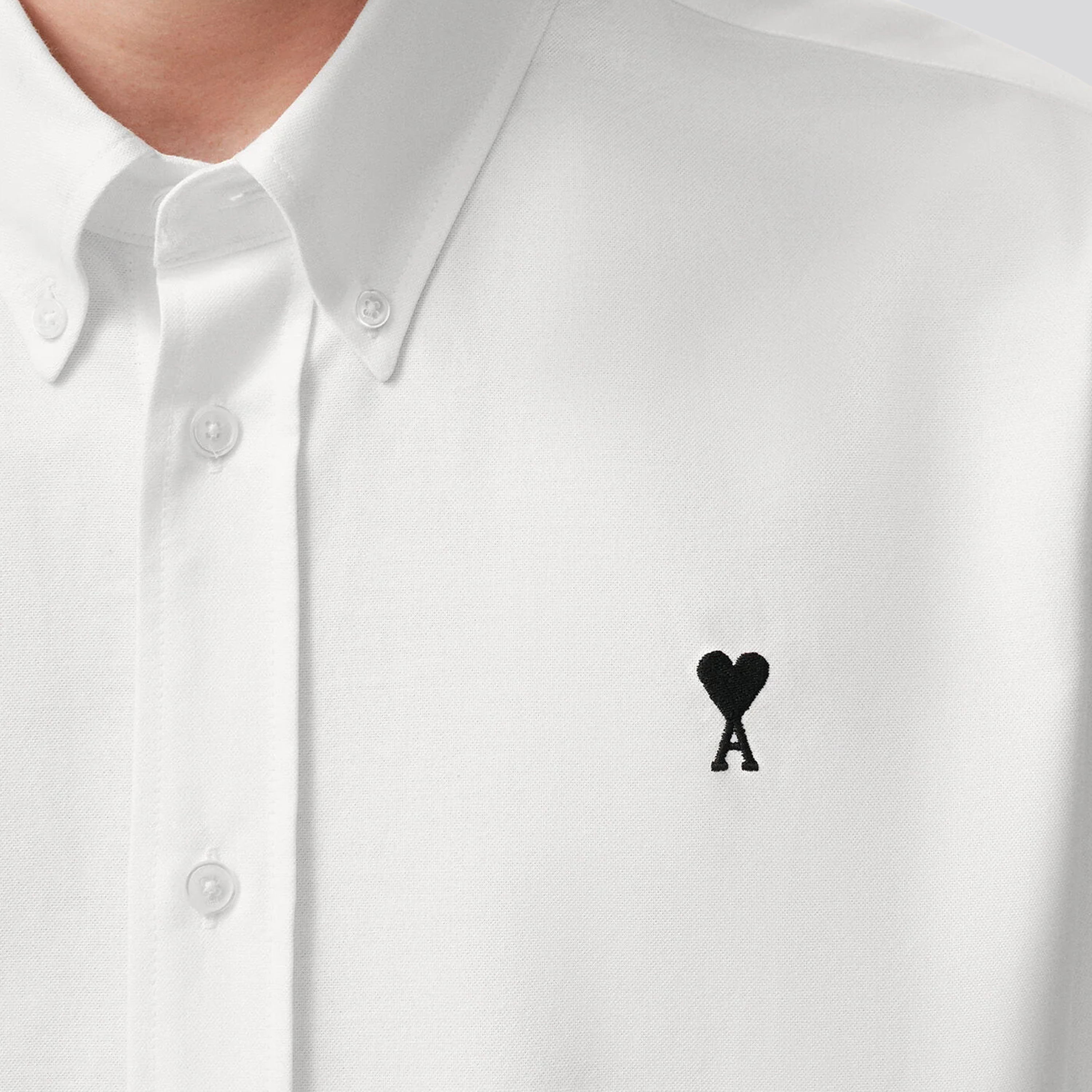 Camisa Blanca Ami Paris Coeur