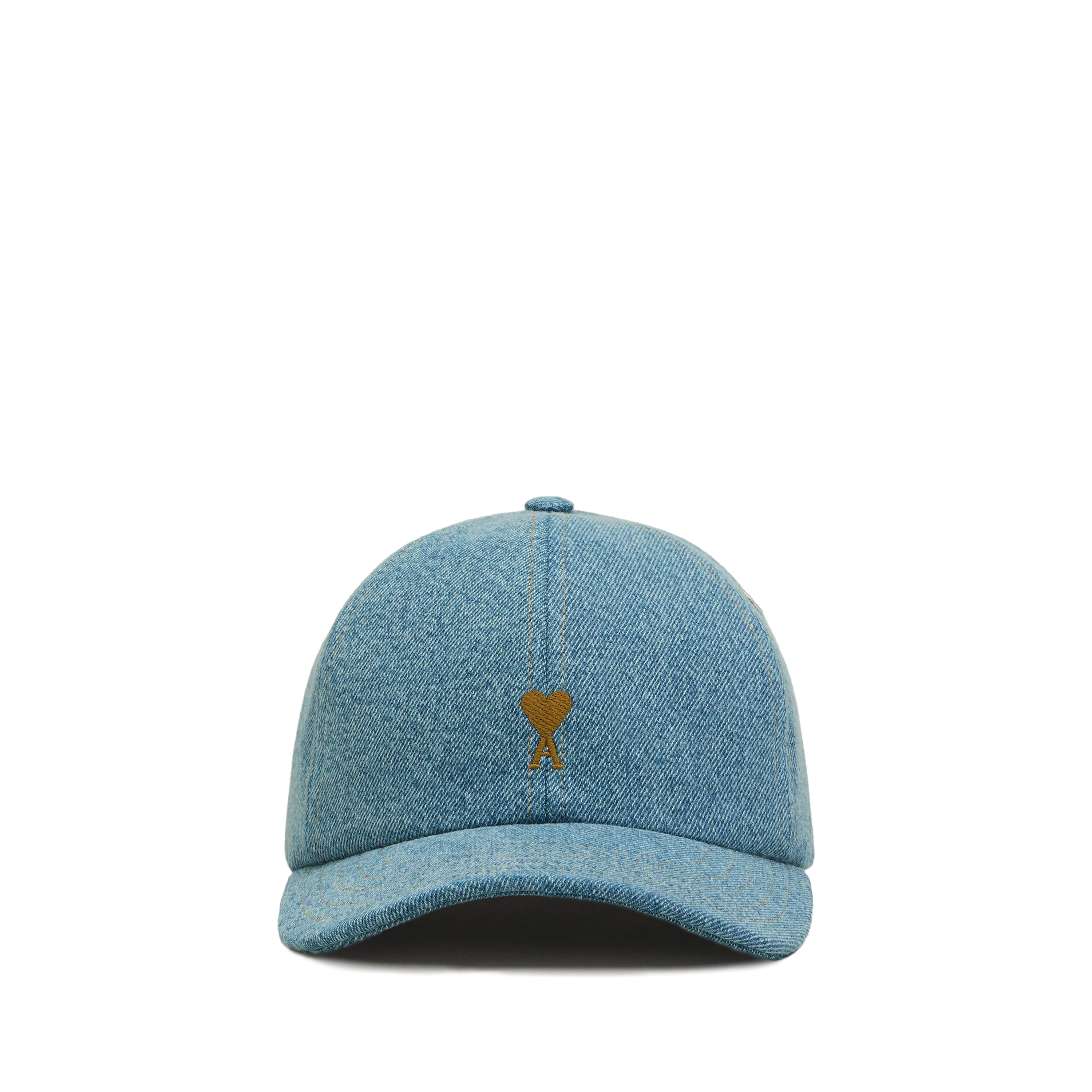 Gorra Denim Ami Paris De Coeur Embroidery