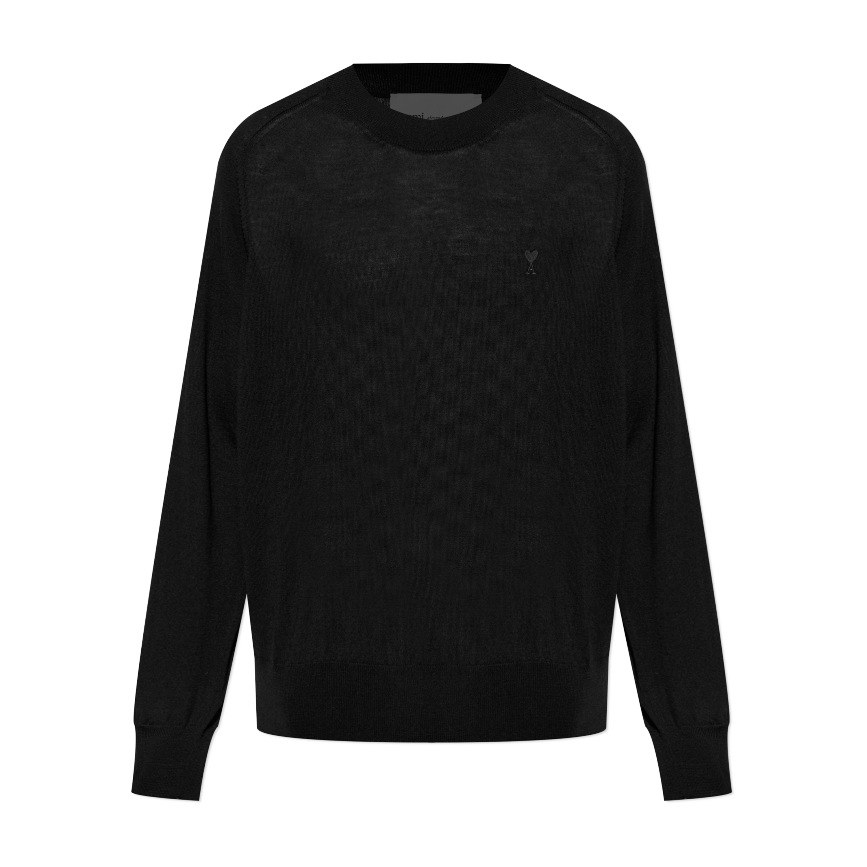 Buzo Negro Ami Paris Coeur