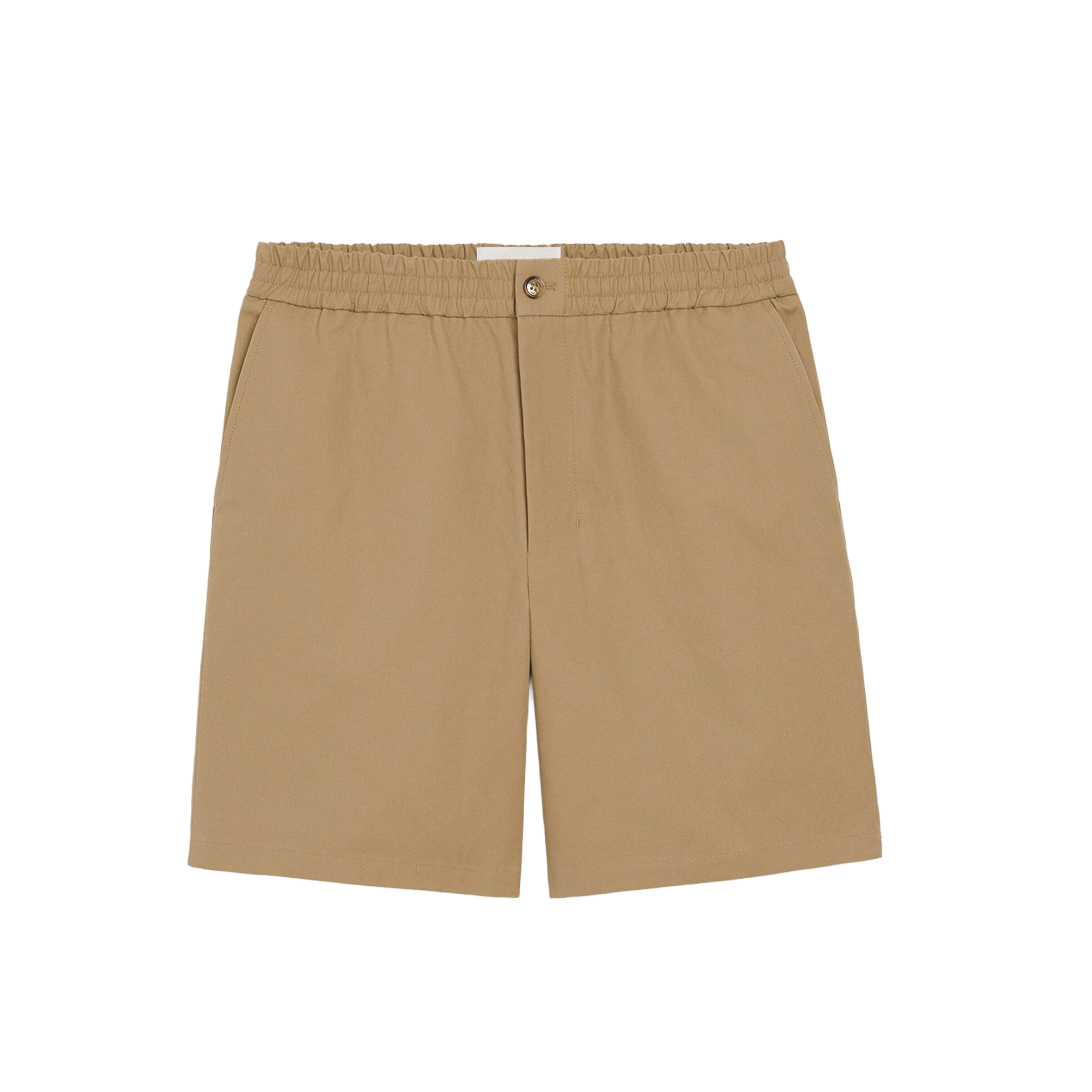 Short Beige Ami Paris Elasticated Waist