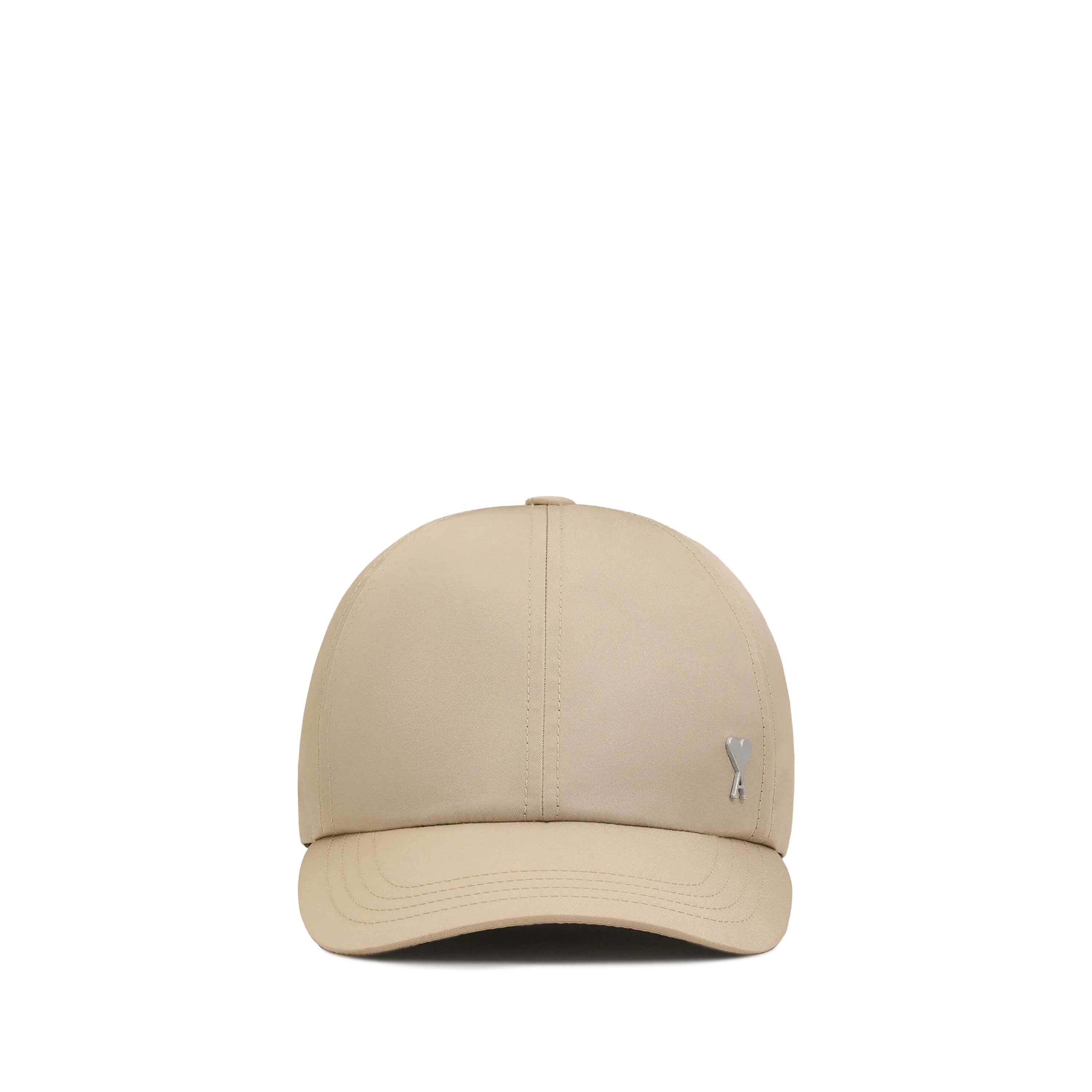 Gorra Beige Ami Paris Coeur