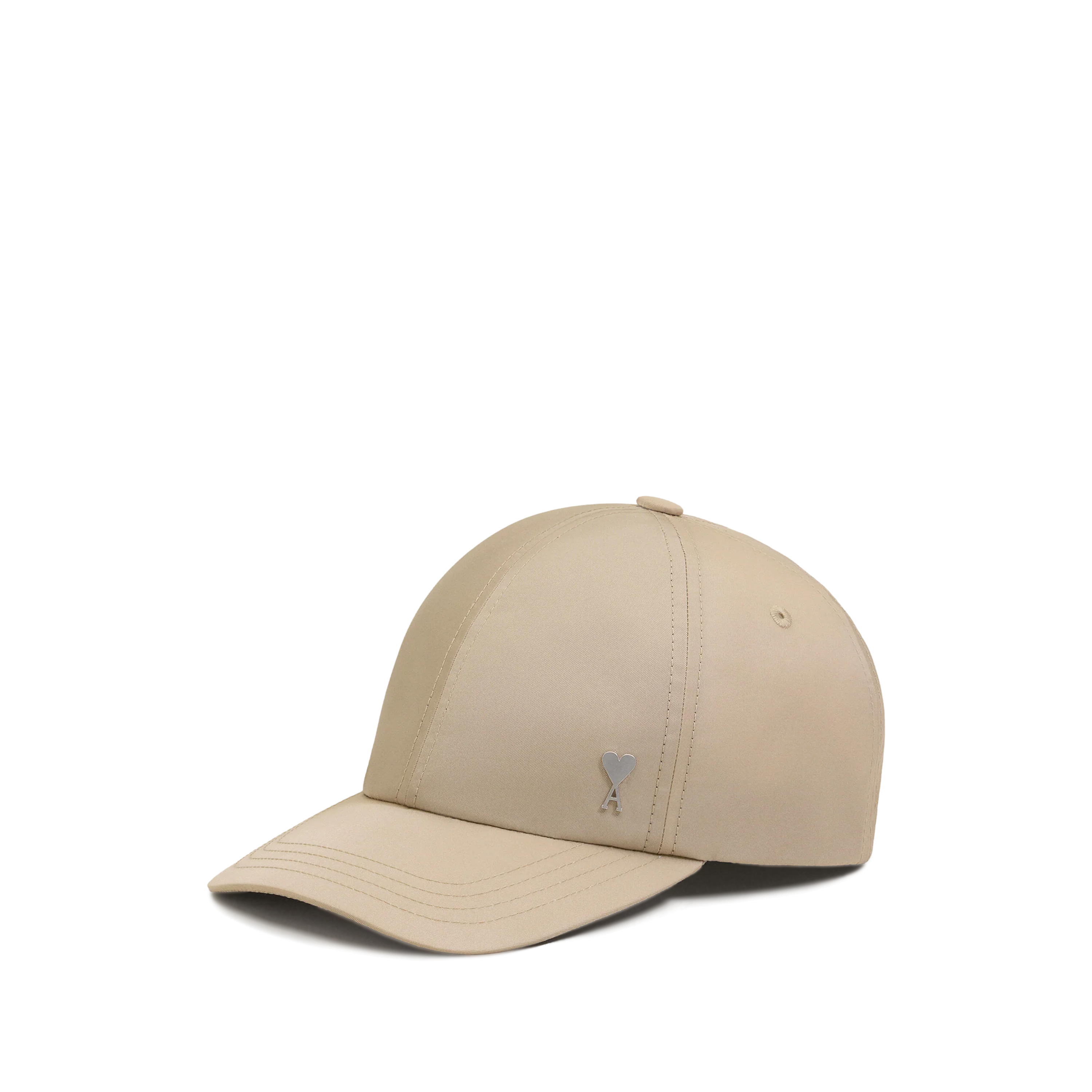 Gorra Beige Ami Paris Coeur