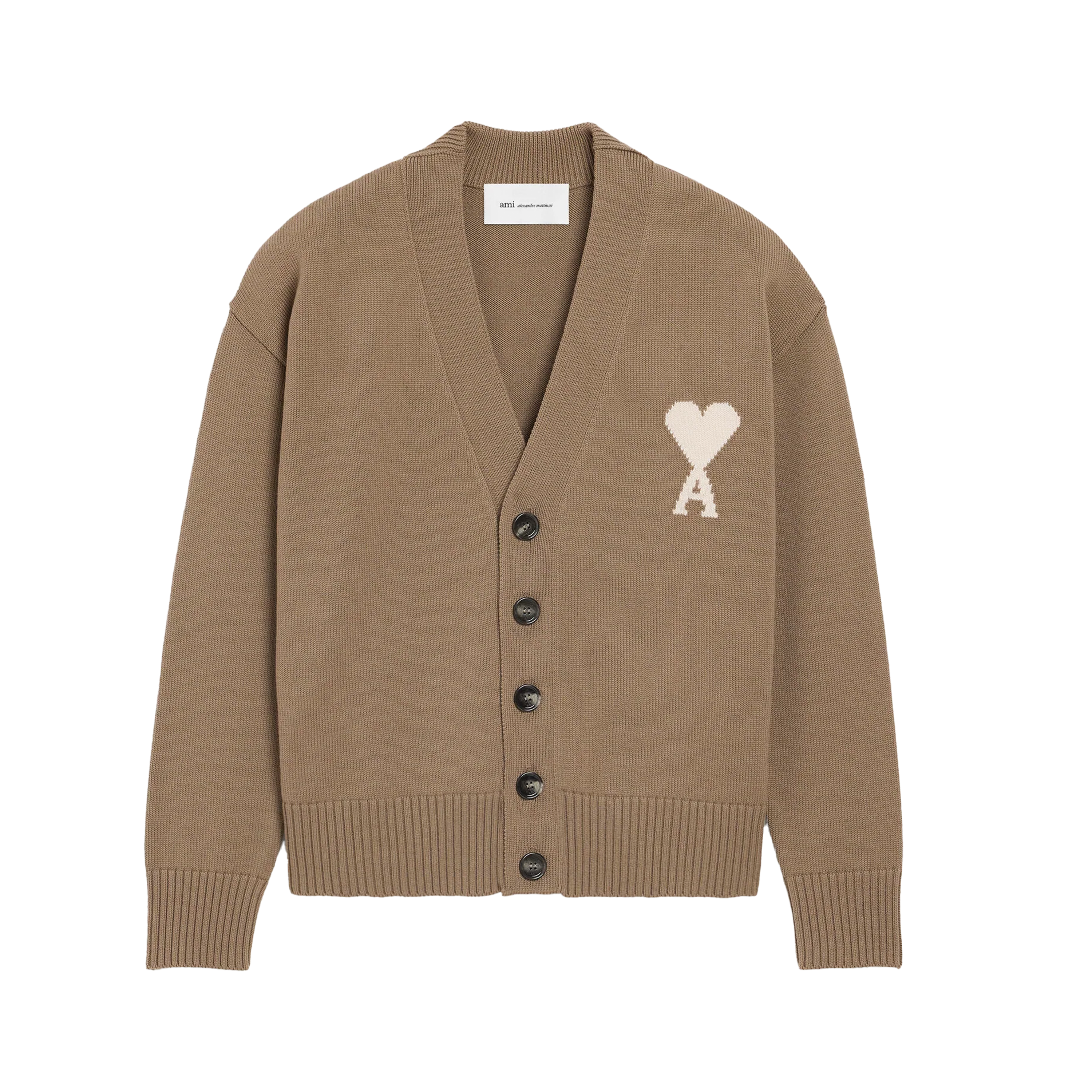 Buzo Beige Ami Paris Coeur
