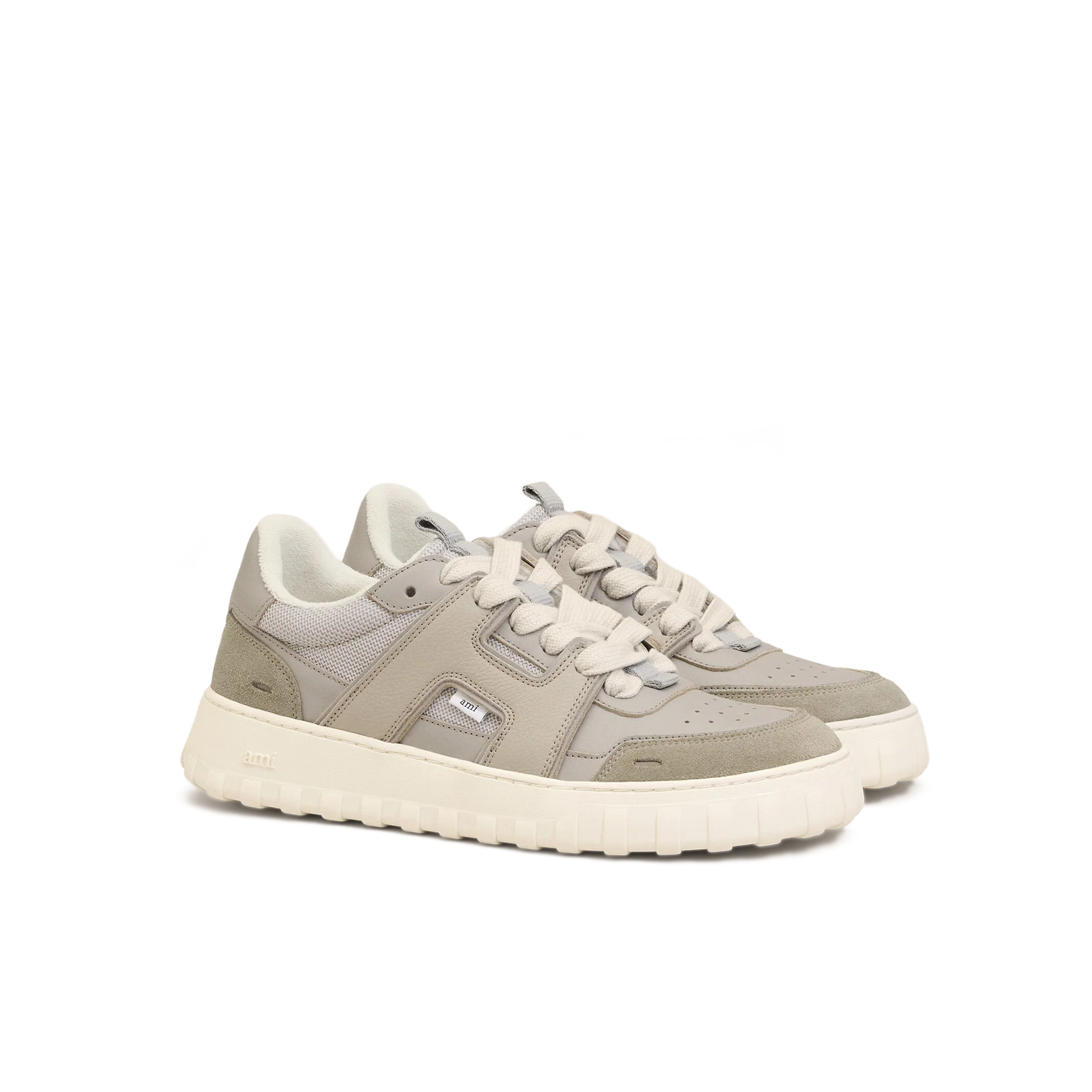 Sneakers Gris Ami Paris A Walk