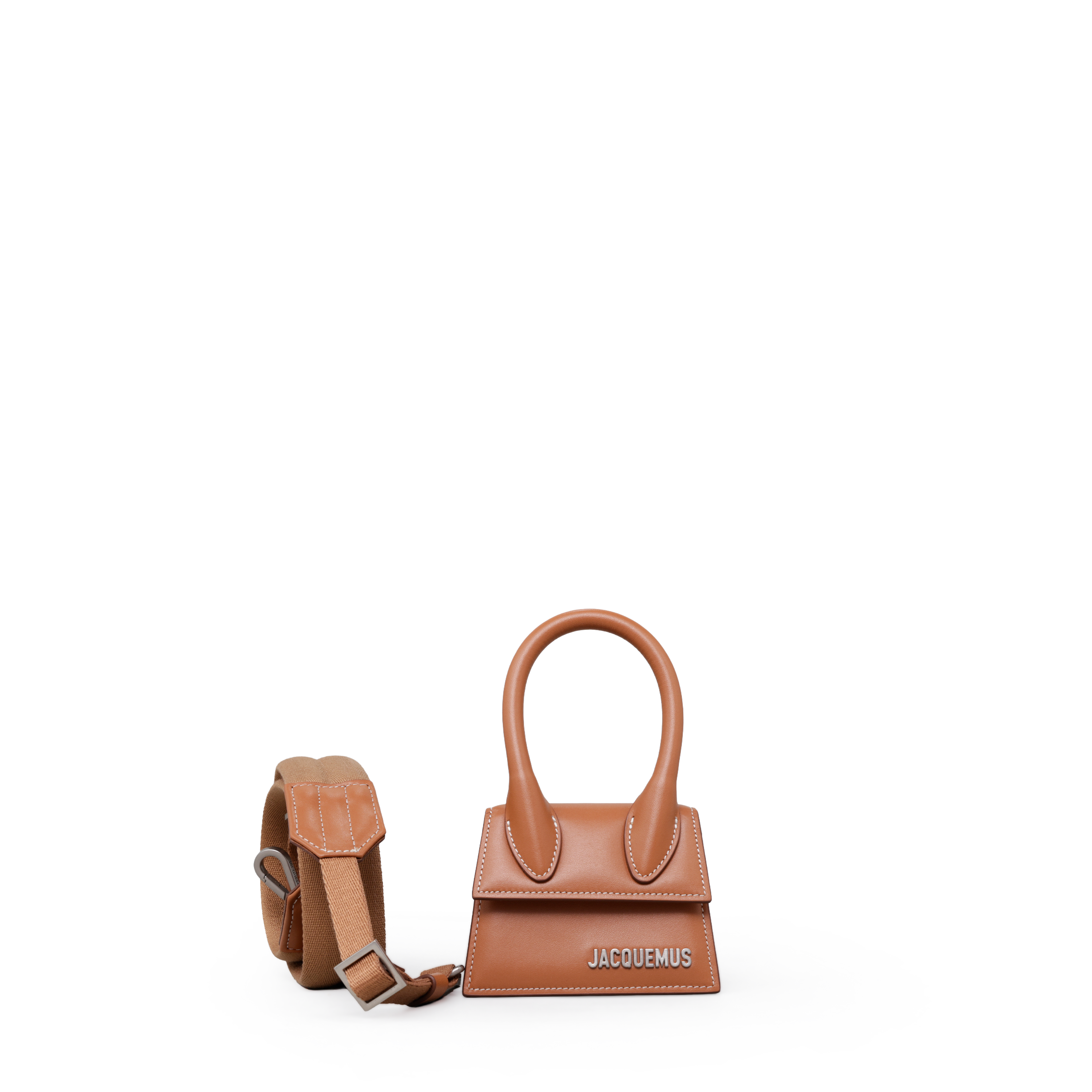 Cartera Café Jacquemus Le Chiquito Homme