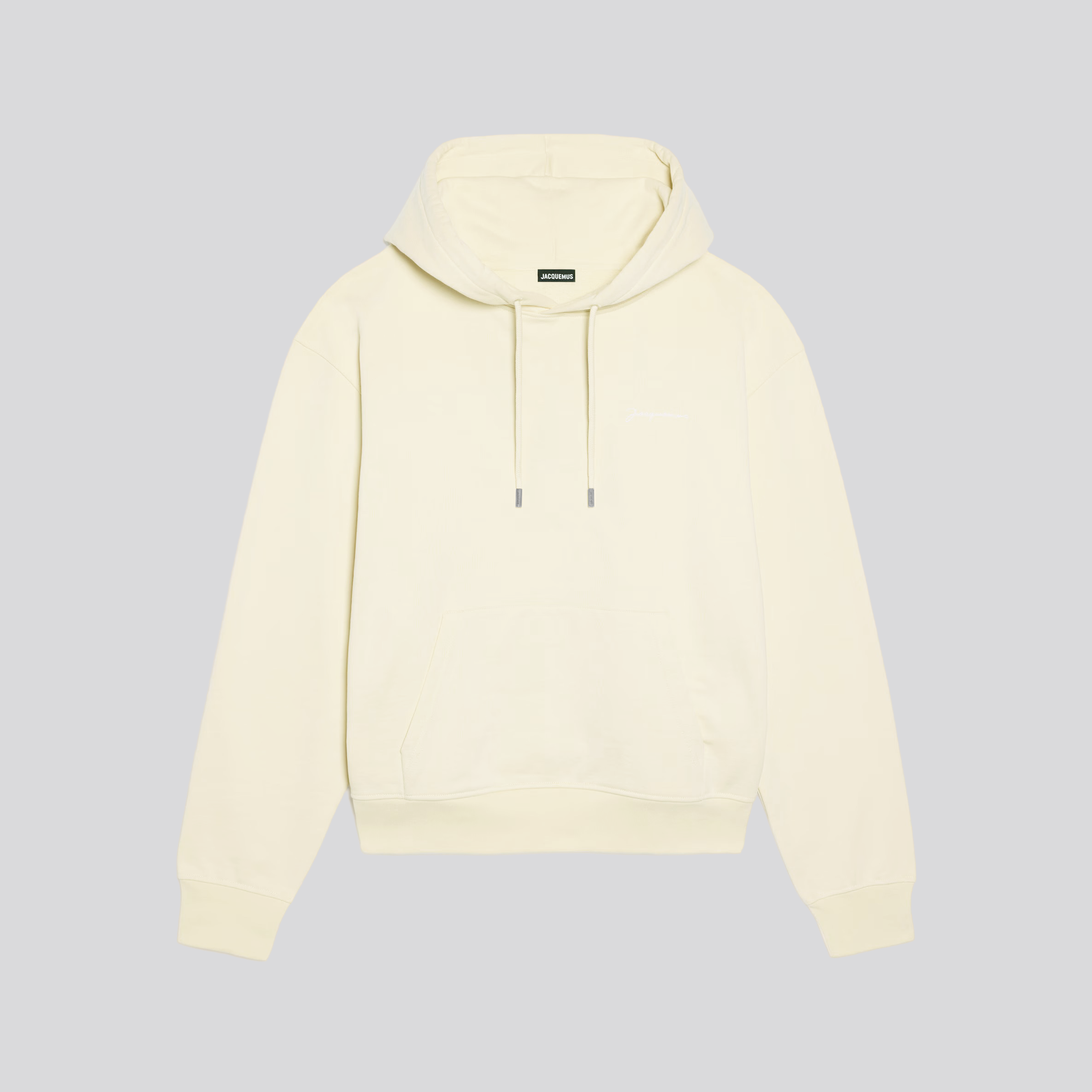 Buzo Beige Jacquemus Le Sweatshirt Brode