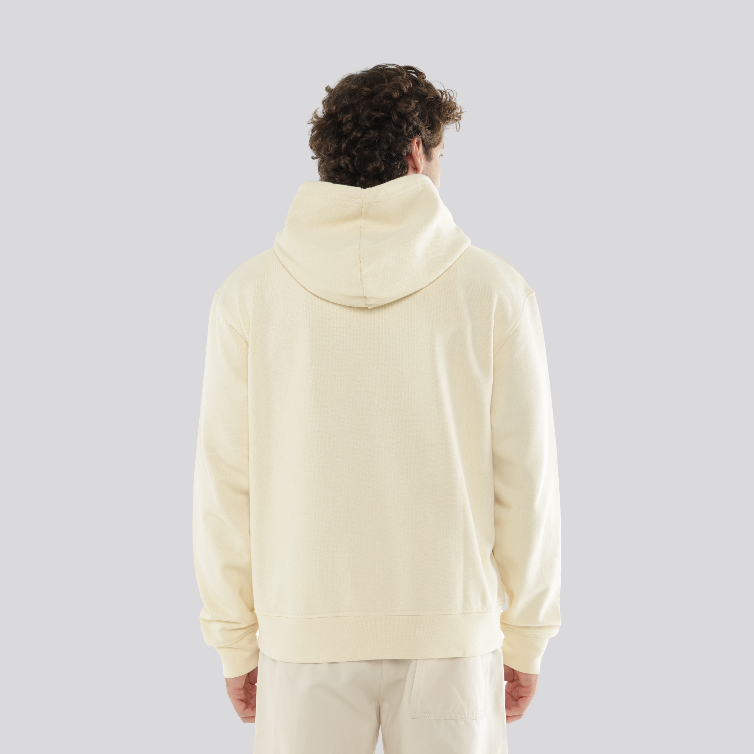 Buzo Beige Jacquemus Le Sweatshirt Brode